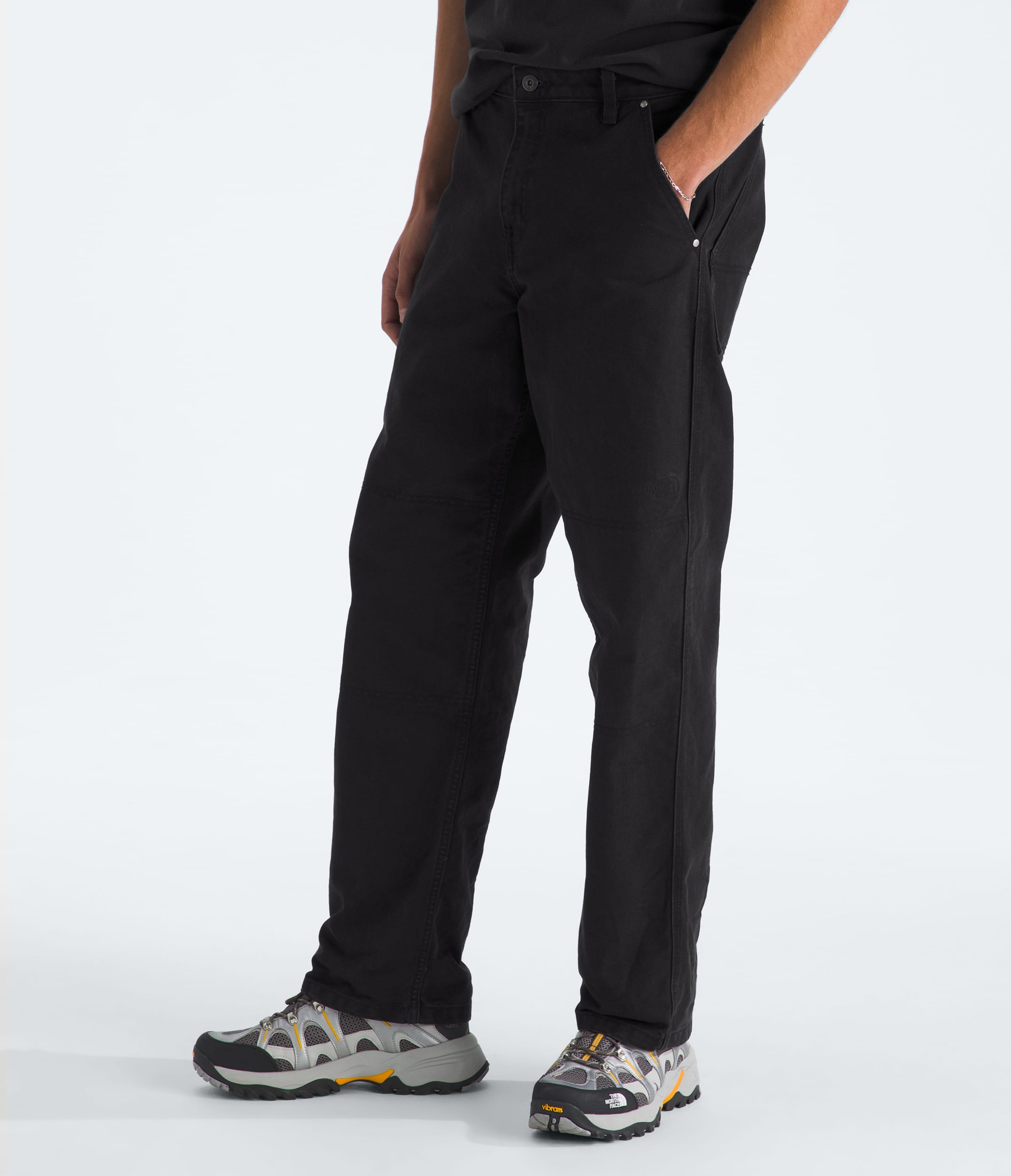 Mens Cedar Canvas Work Pants TNF MODEL34