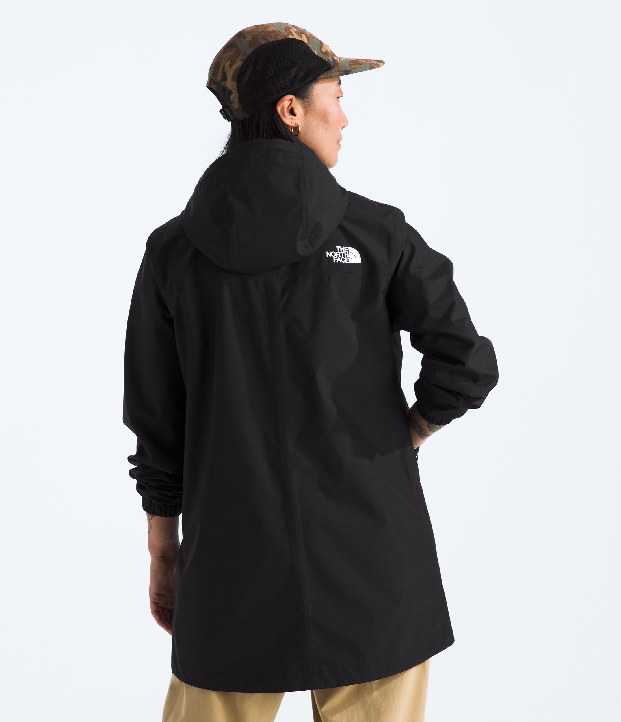 Anorak impermable Antora pour femmes TNF BACK