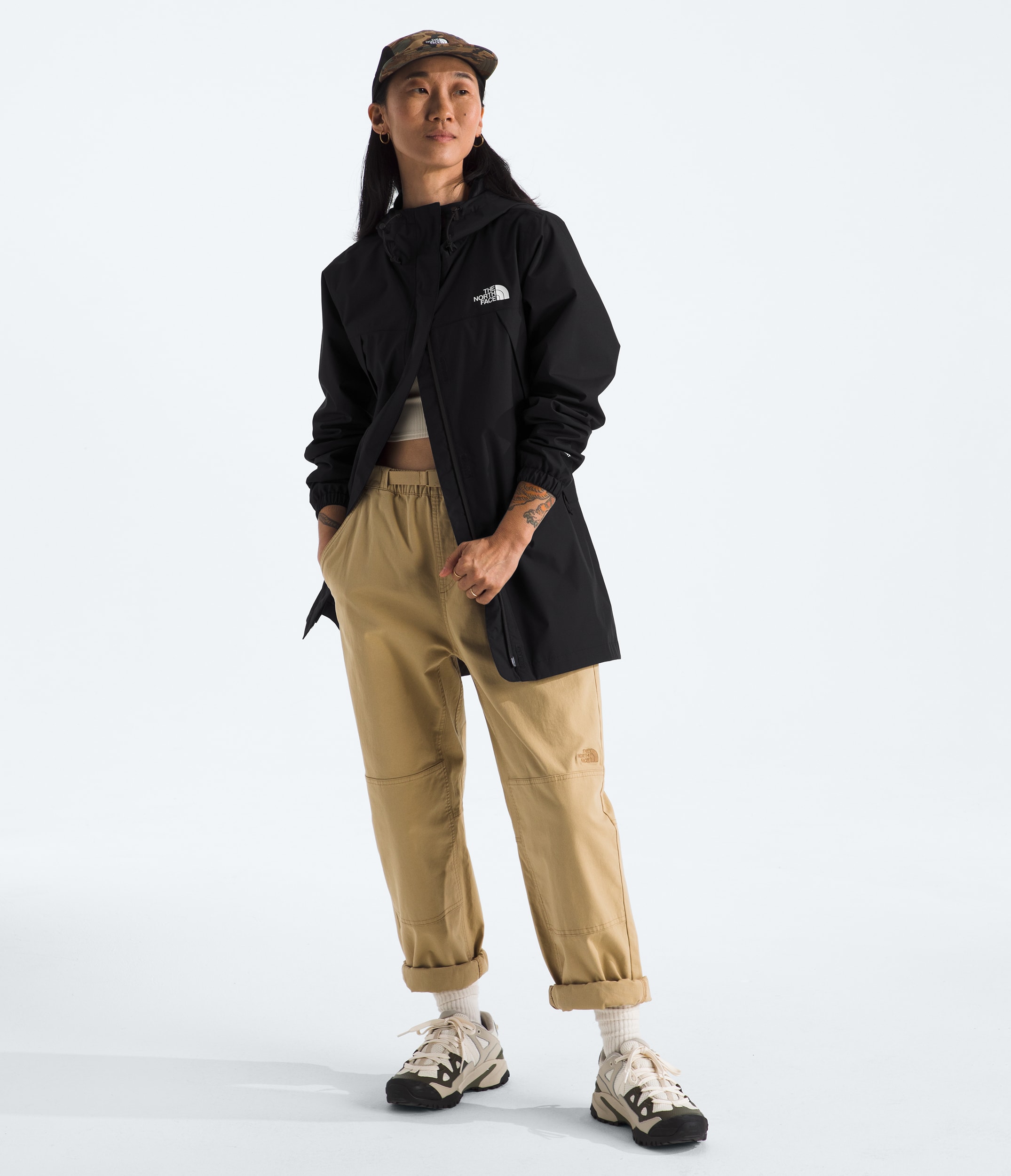 Anorak impermable Antora pour femmes TNF HERO2