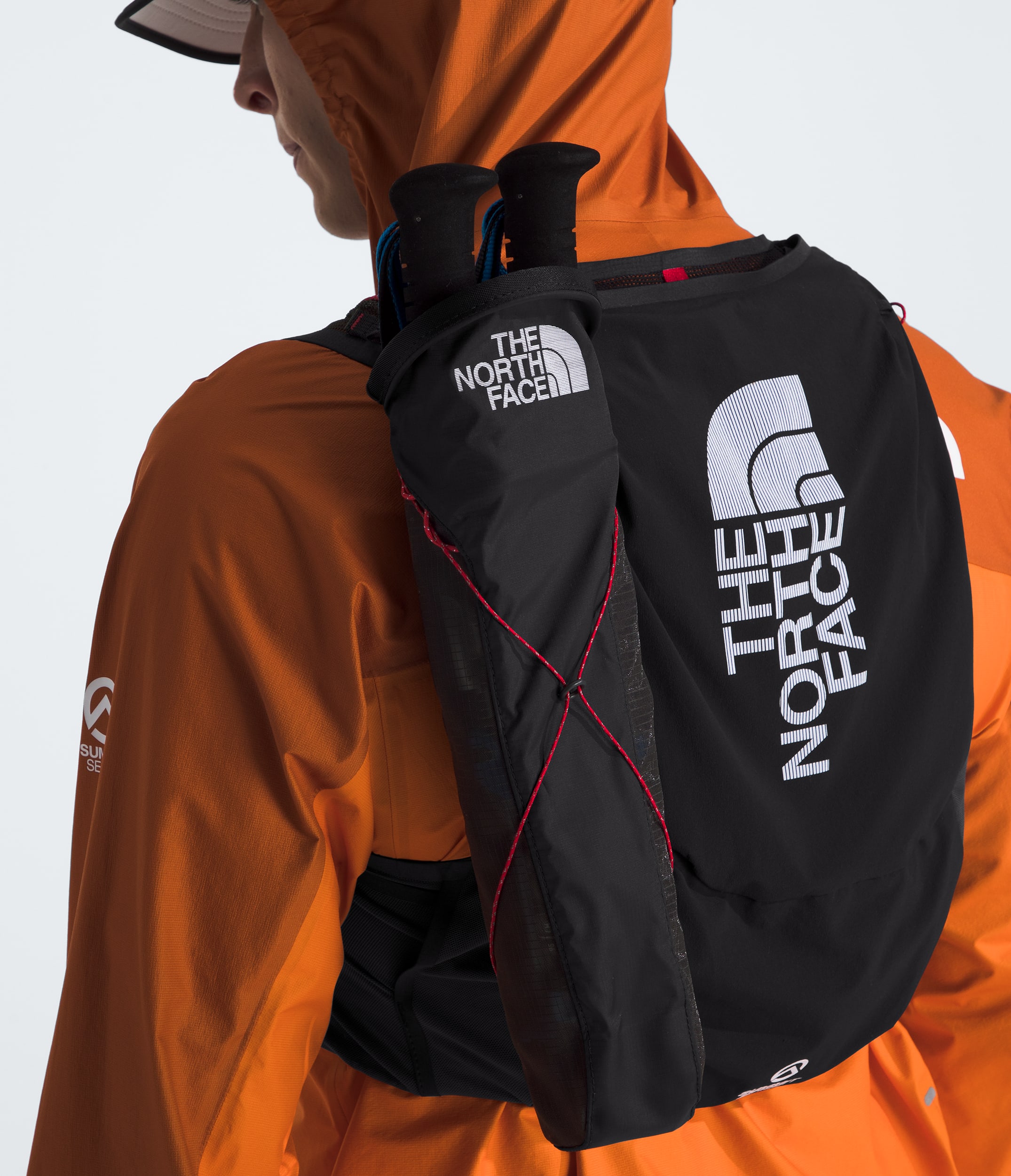 TNF Run Pole Sleeve TNF MODELBACK