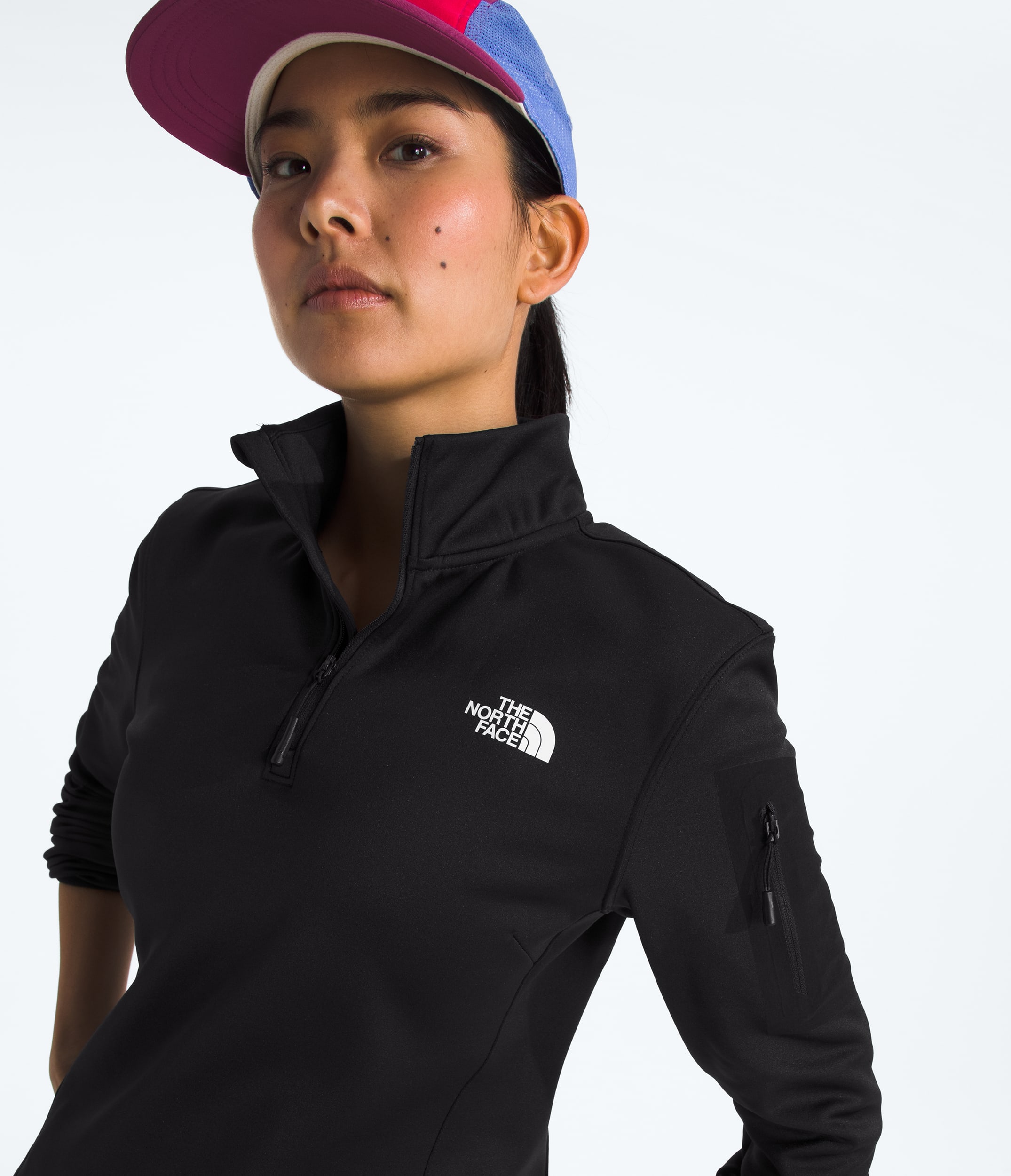 Womens Mistyescape Zip Fleece TNF HERO3