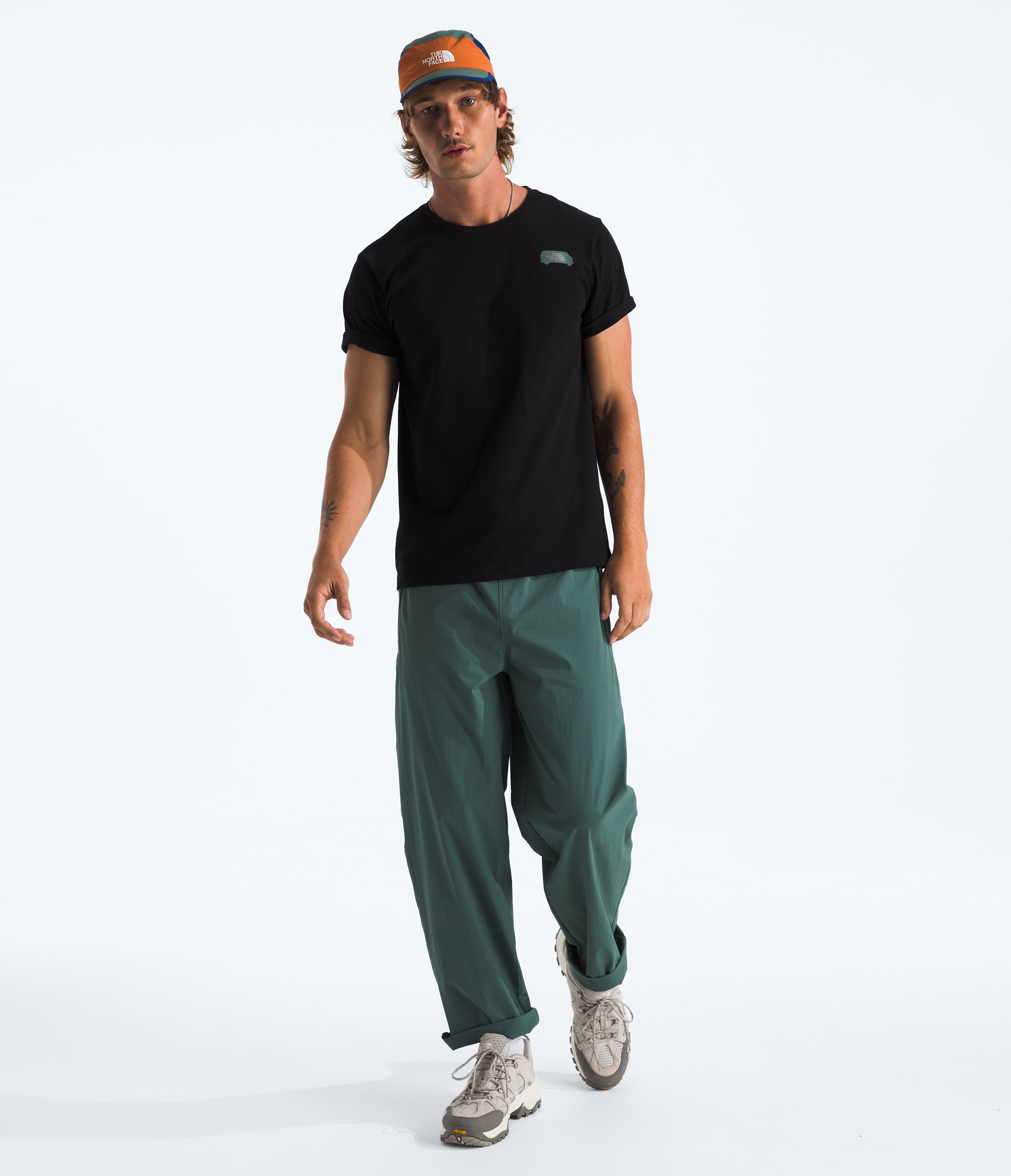 Tshirt  imprim extrieur  manches courtes pour hommes TNF HERO2