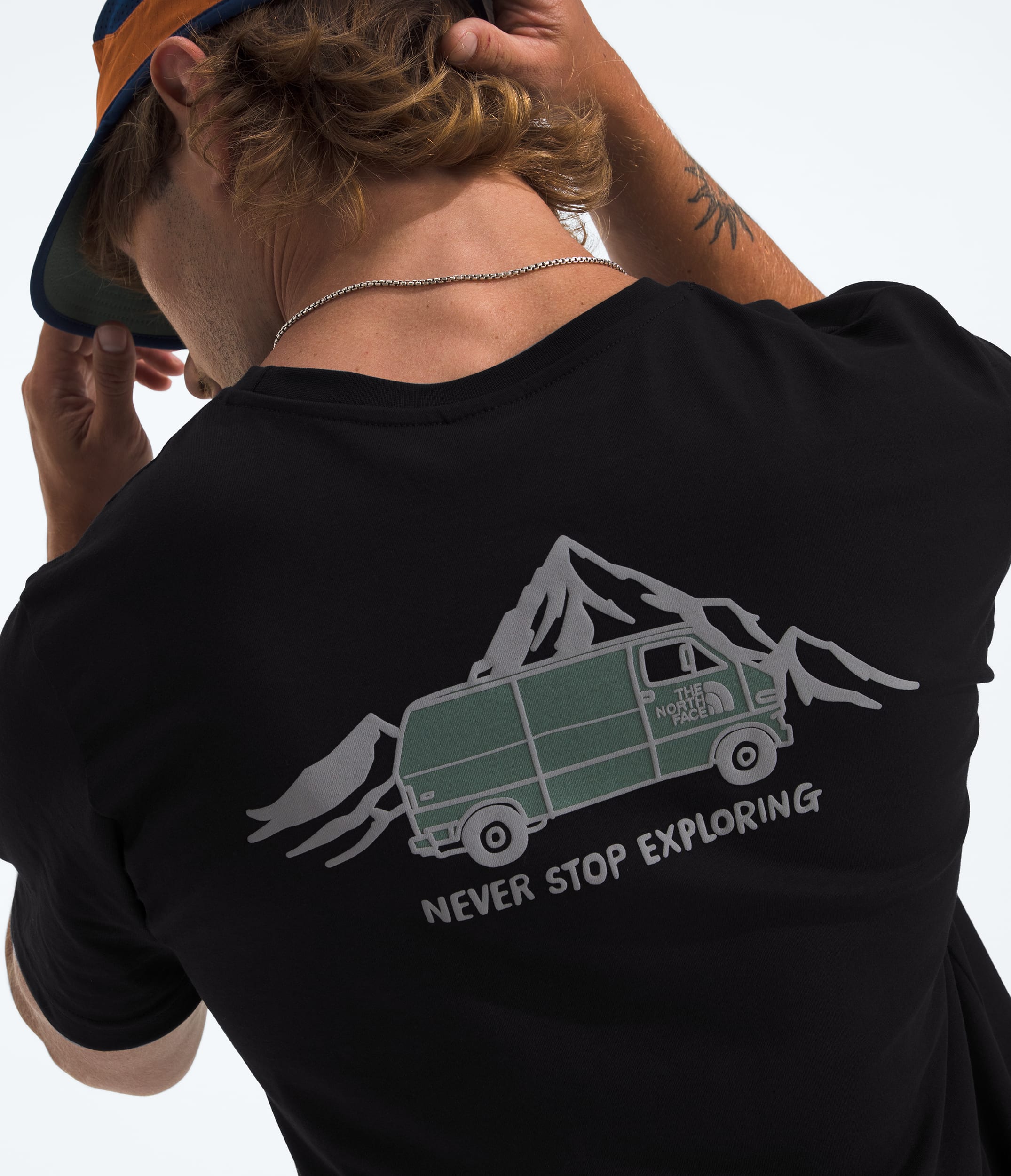 Tshirt  imprim extrieur  manches courtes pour hommes TNF HERO3