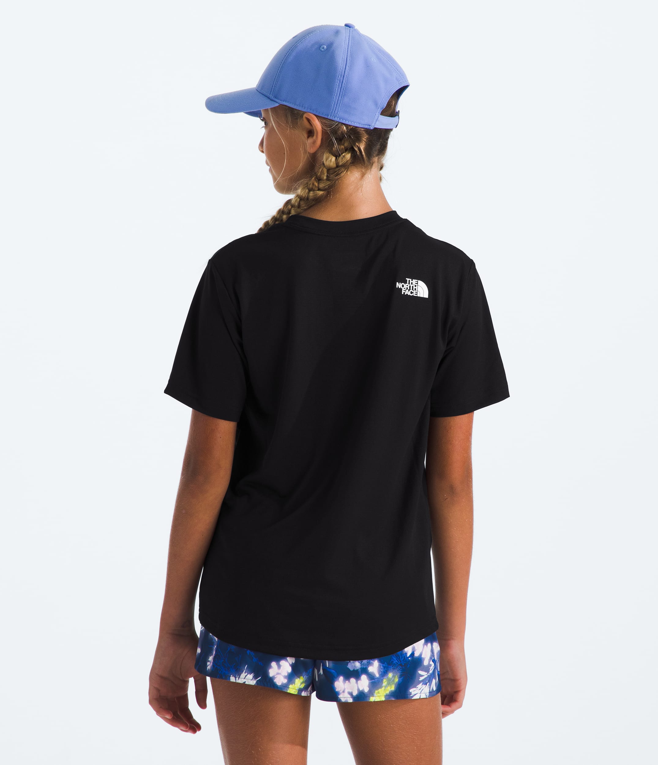 Tshirt  manches courtes New 247 pour garons et filles TNF BACK