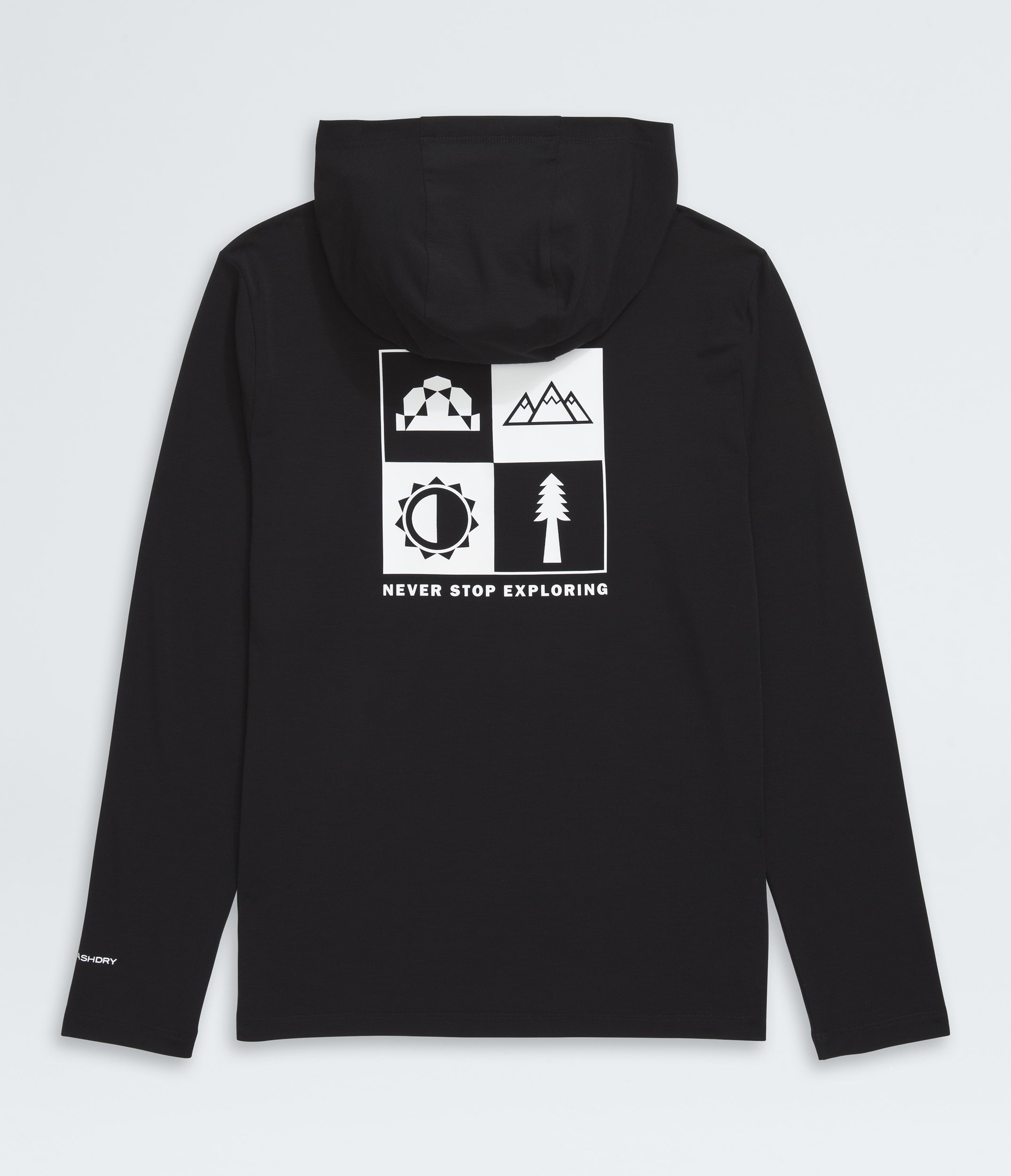 Boys  Girls Adventure LongSleeve HoodieGraphic TNF ALTFRONT