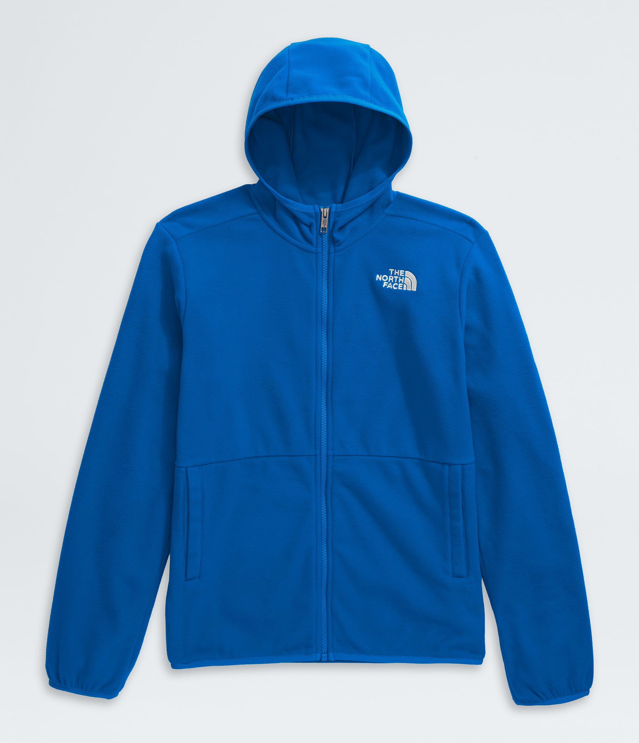 Boys  Girls Glacier FullZip Hooded Jacket TNF Hero Blue ALTFRONT