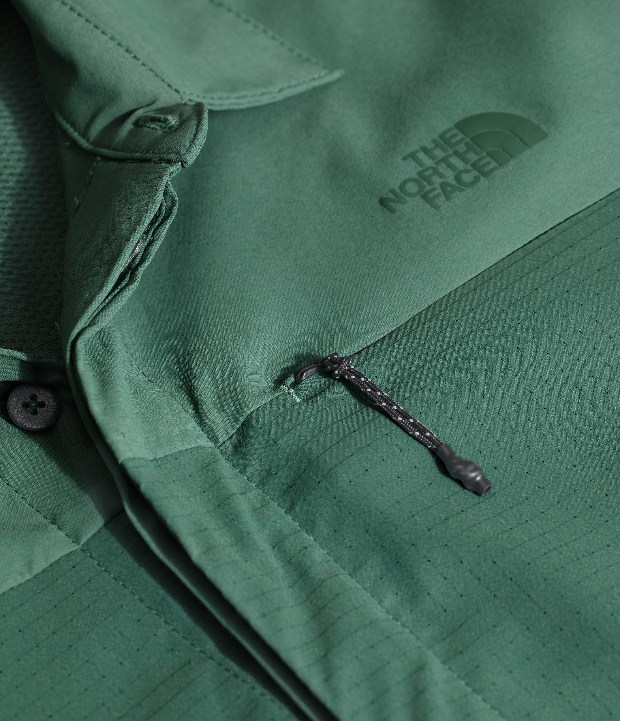 Womens LongSleeve LIGHTRANGE Shirt TNF DETAIL3