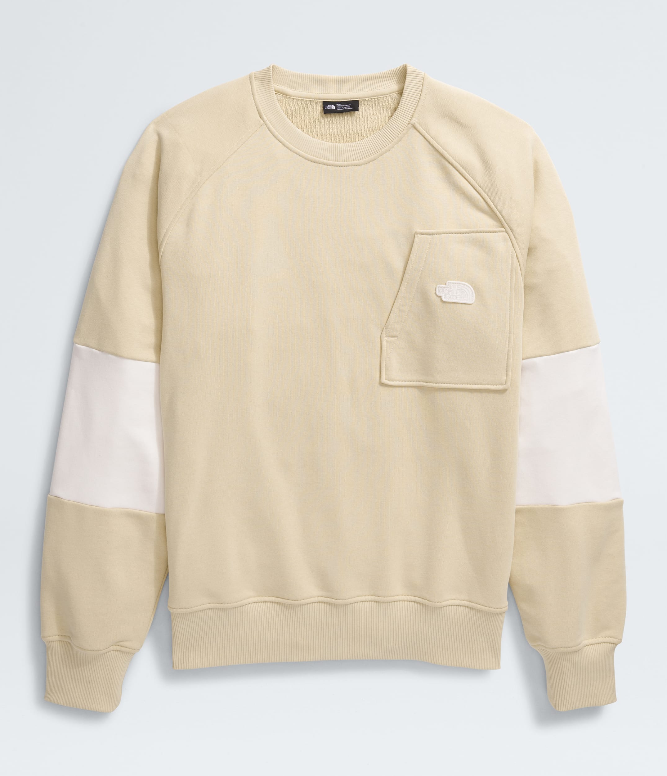 Mens Terry Relaxed Crew TNF ALTFRONT