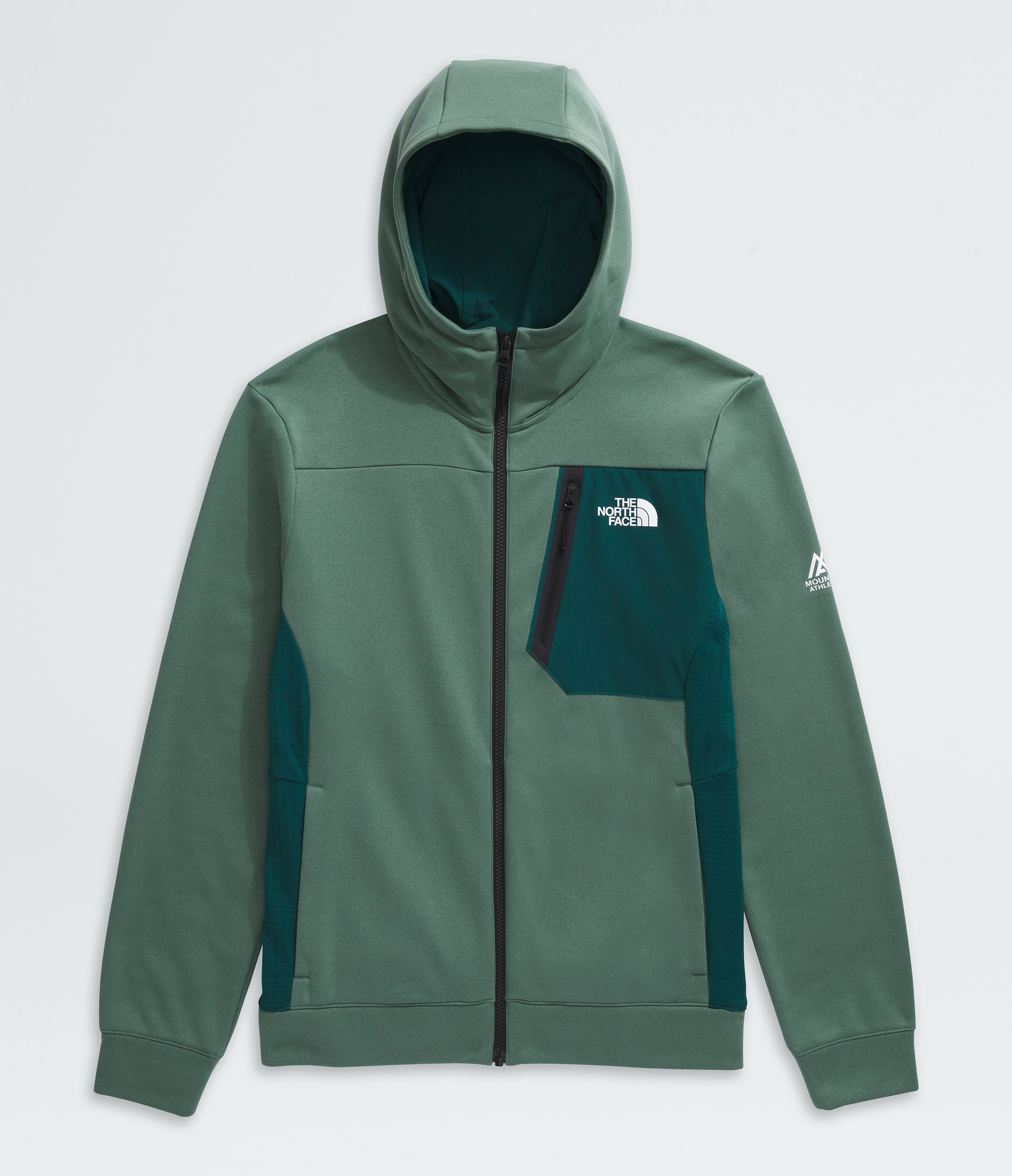 Mens Mountain Athletics FullZip Fleece TNF ALTFRONT