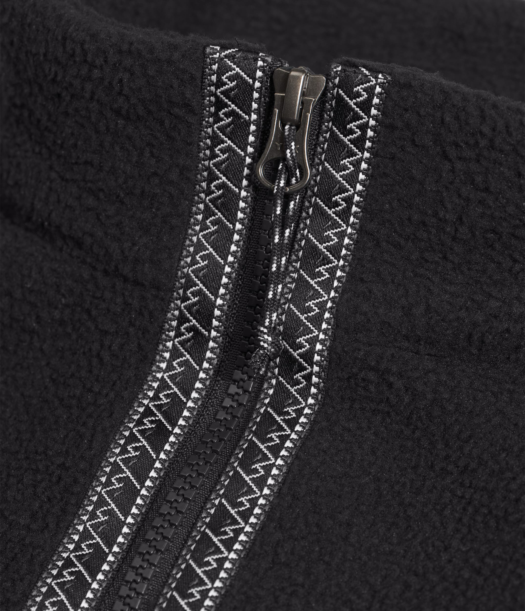 Womens TNF Fleeski Zip Pullover TNF DETAIL3
