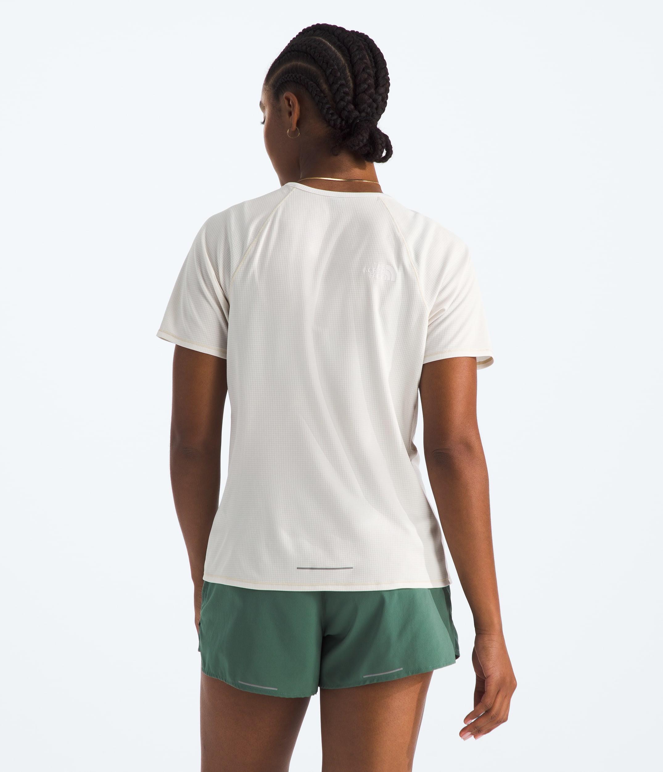 Womens Sunriser ShortSleeve TNF BACK