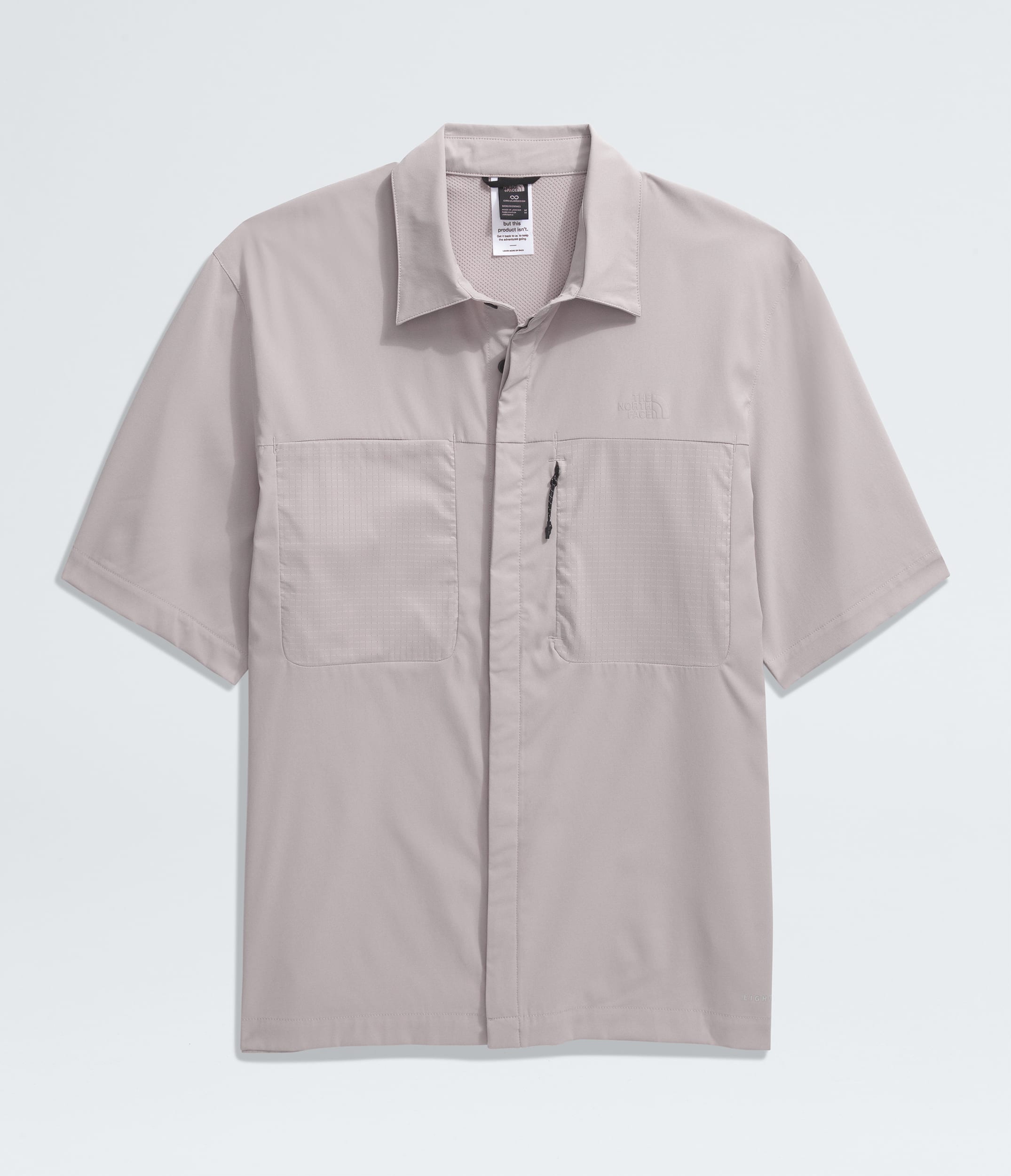 Mens ShortSleeve LIGHTRANGE Shirt TNF ALTFRONT