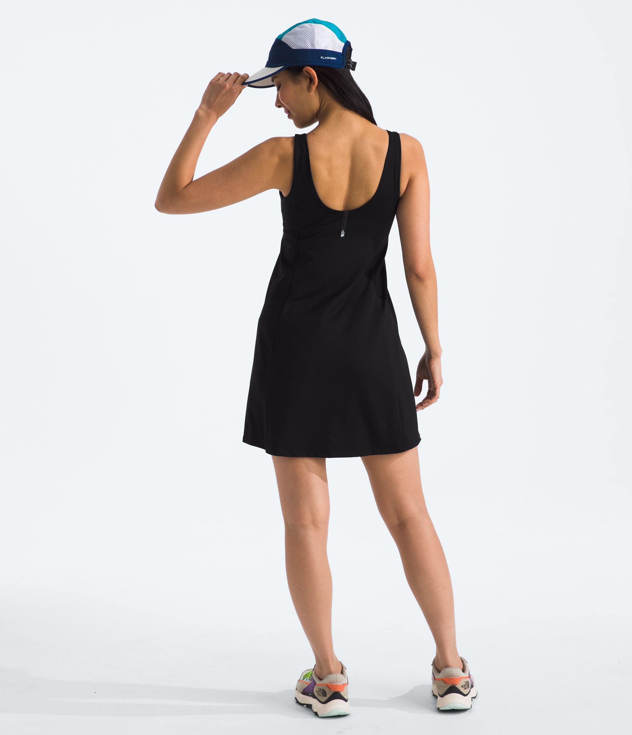 Womens Dune Sky Dress TNF BACK