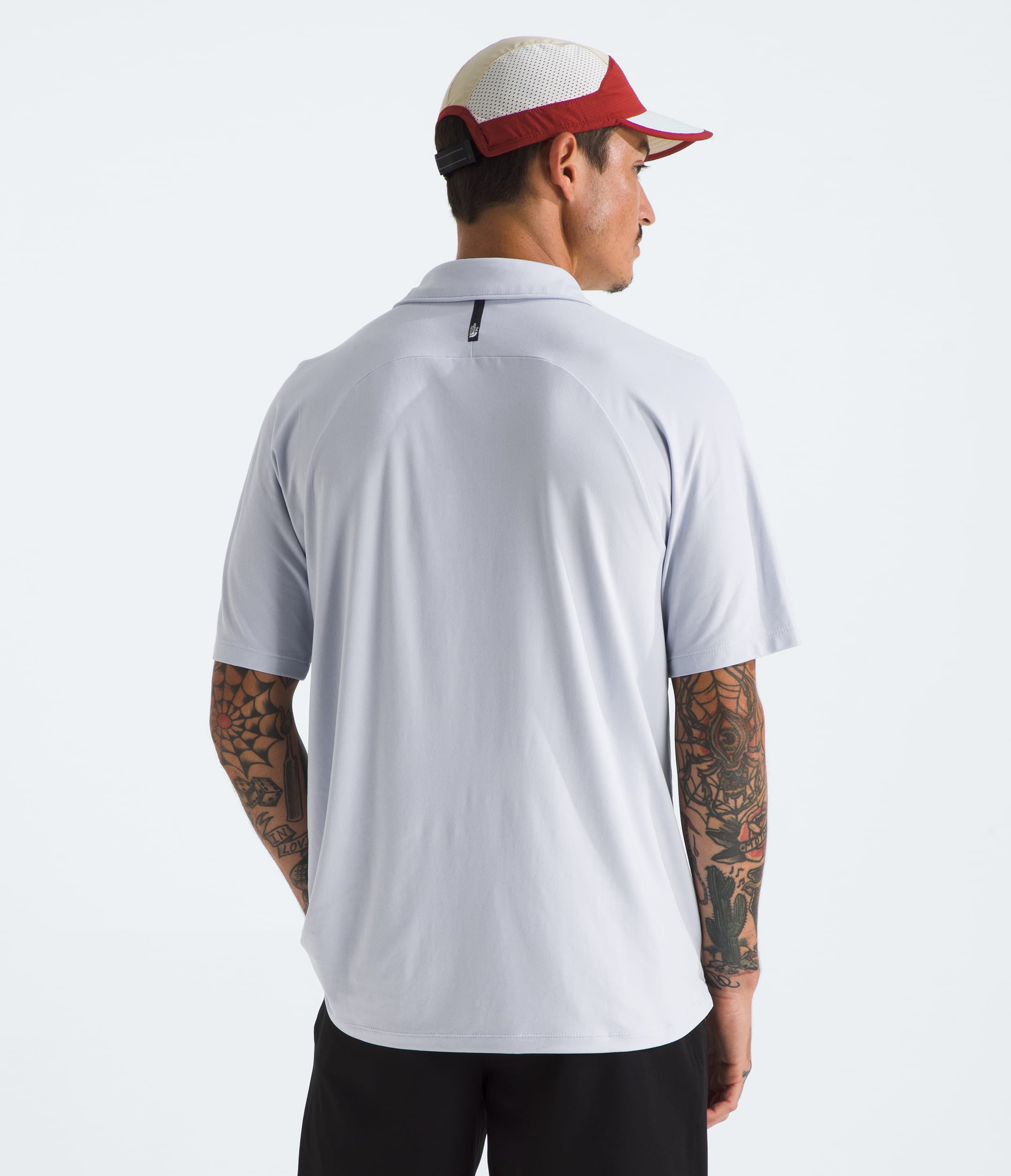 Mens Dune Sky Polo TNF BACK