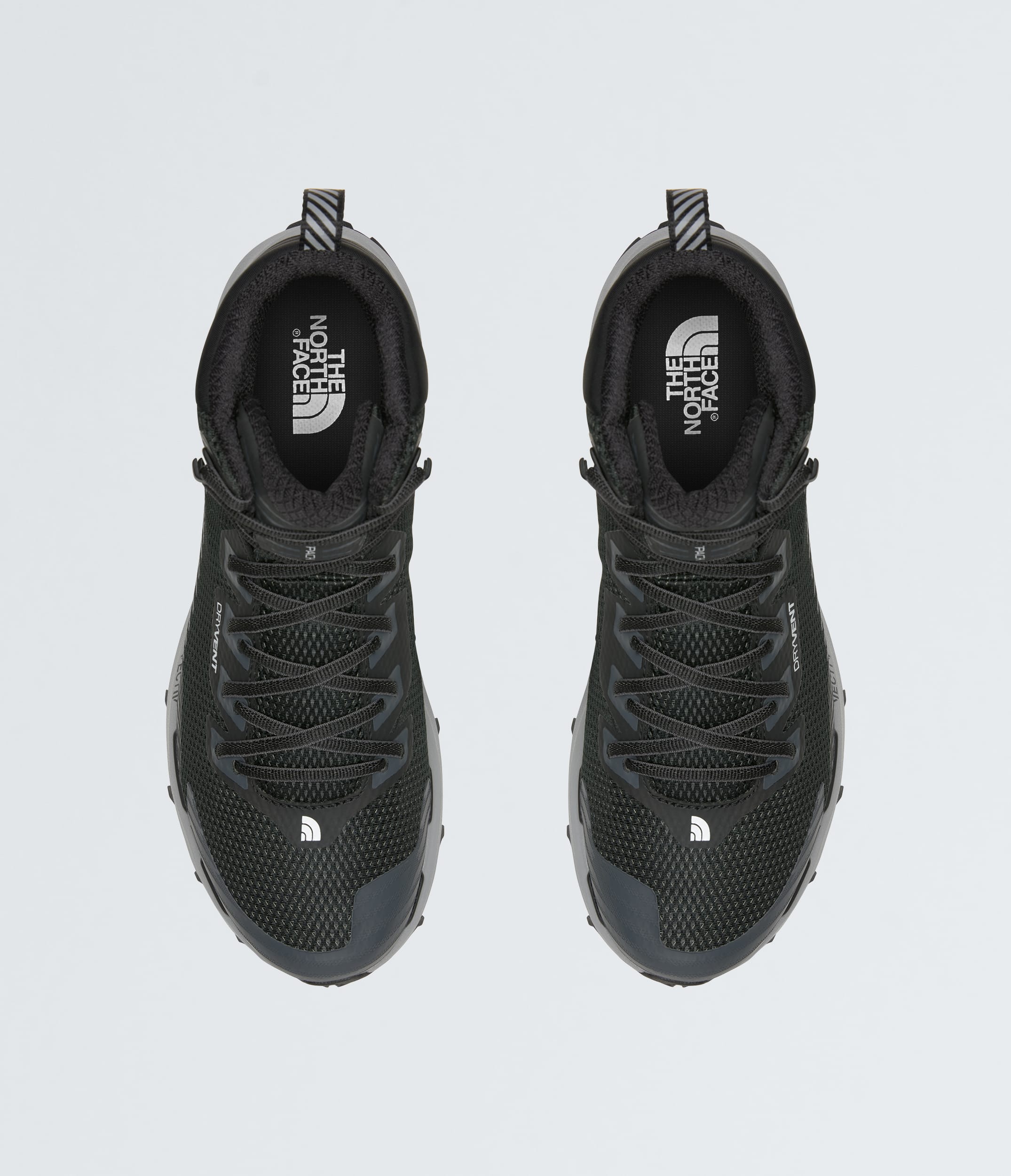 Mens VECTIV Fastpack Mid Waterproof Boots TNF DETAILINSTEP