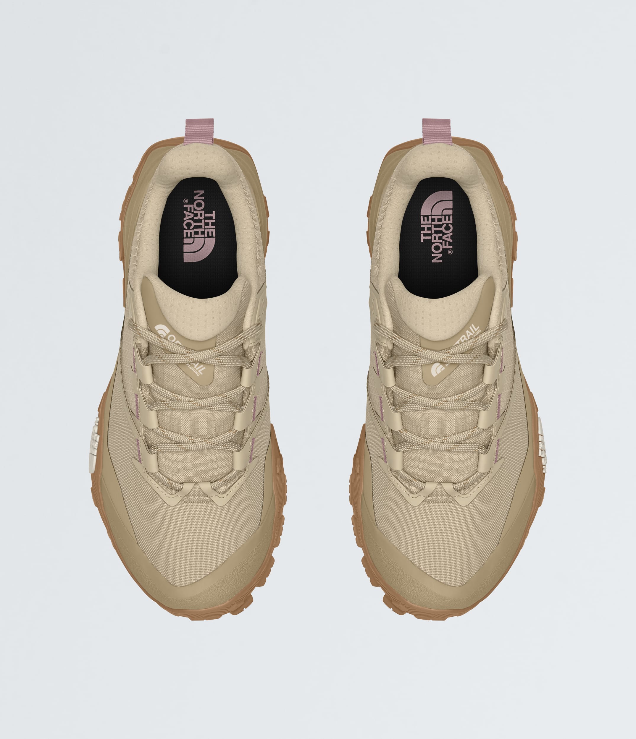 Womens Offtrail Hike GORETEX Shoes TNF Pale KhakiKhaki Stone DETAILINSTEP