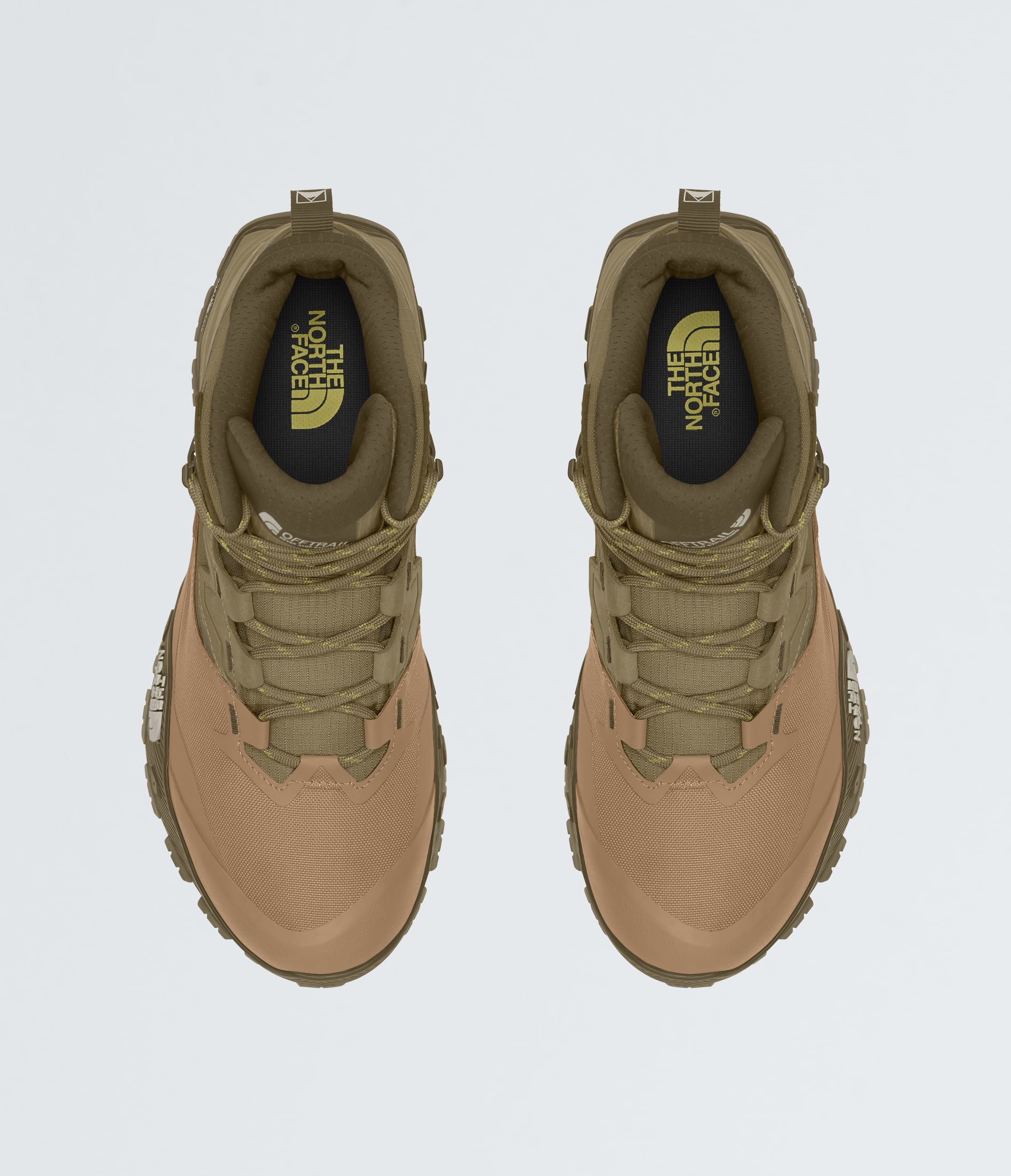 Mens Offtrail Hike LT Mid GORETEX Boots TNF CedarSahara DETAILINSTEP