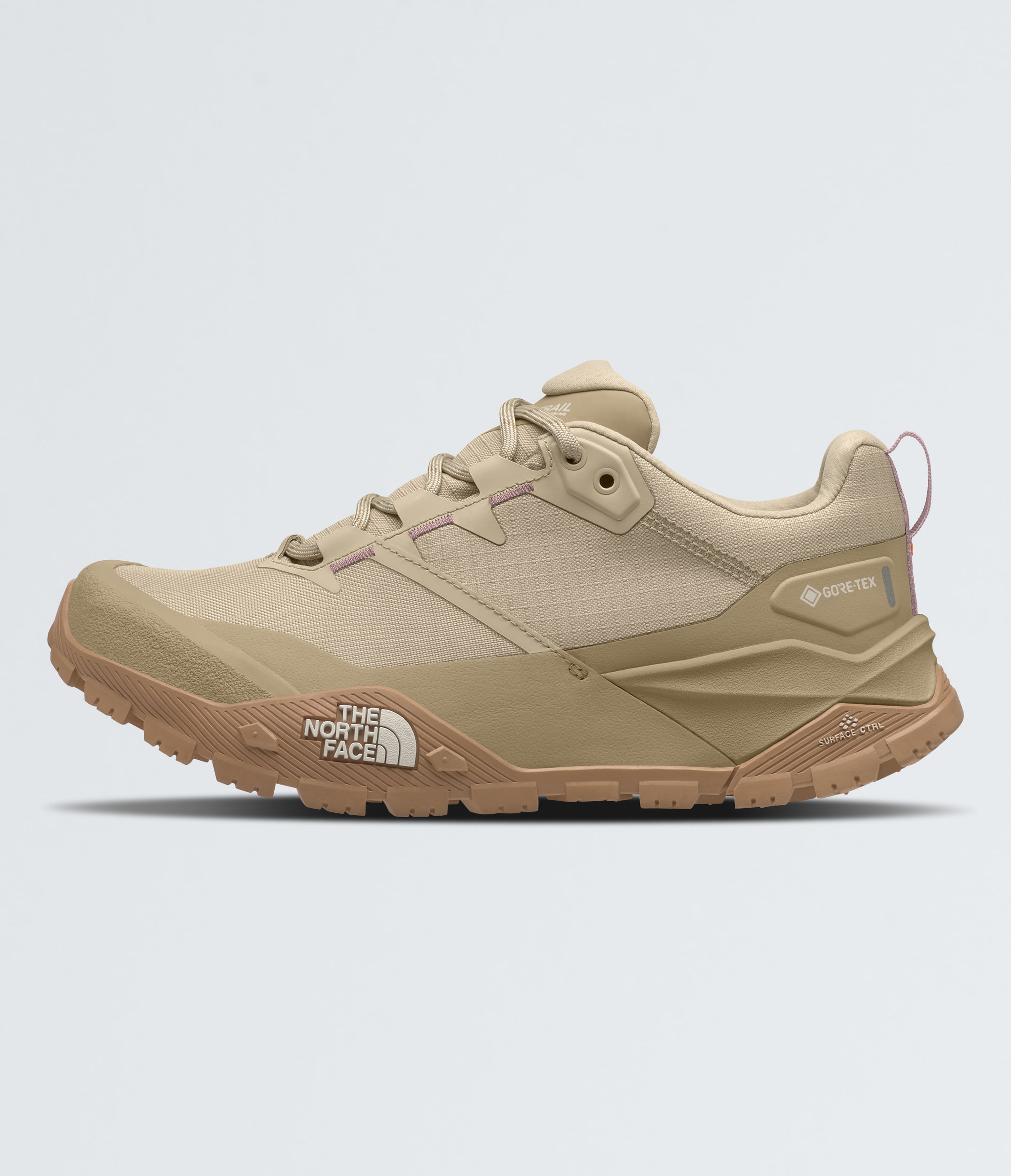 Womens Offtrail Hike GORETEX Shoes TNF Pale KhakiKhaki Stone HERO