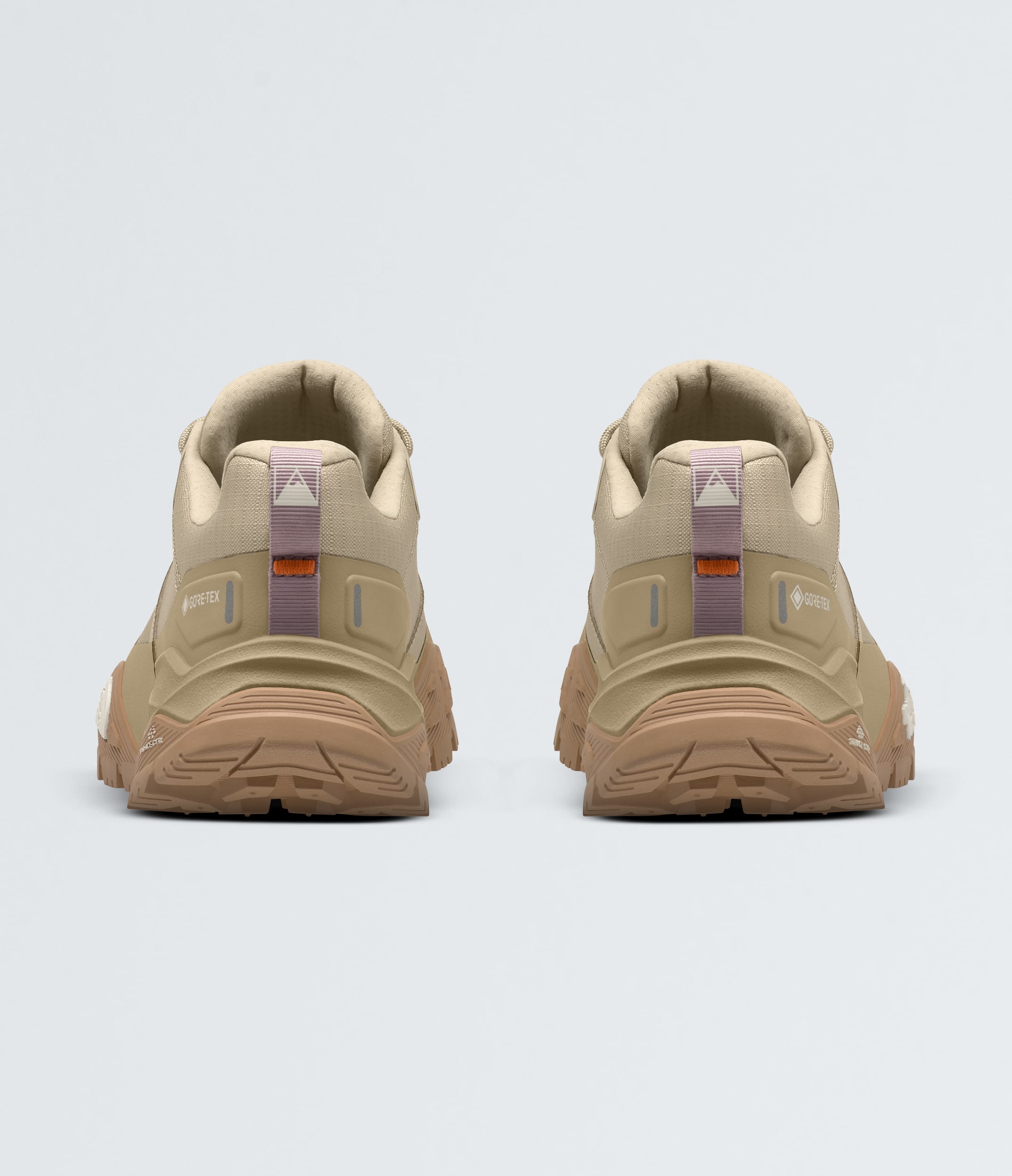 Womens Offtrail Hike GORETEX Shoes TNF Pale KhakiKhaki Stone BACK