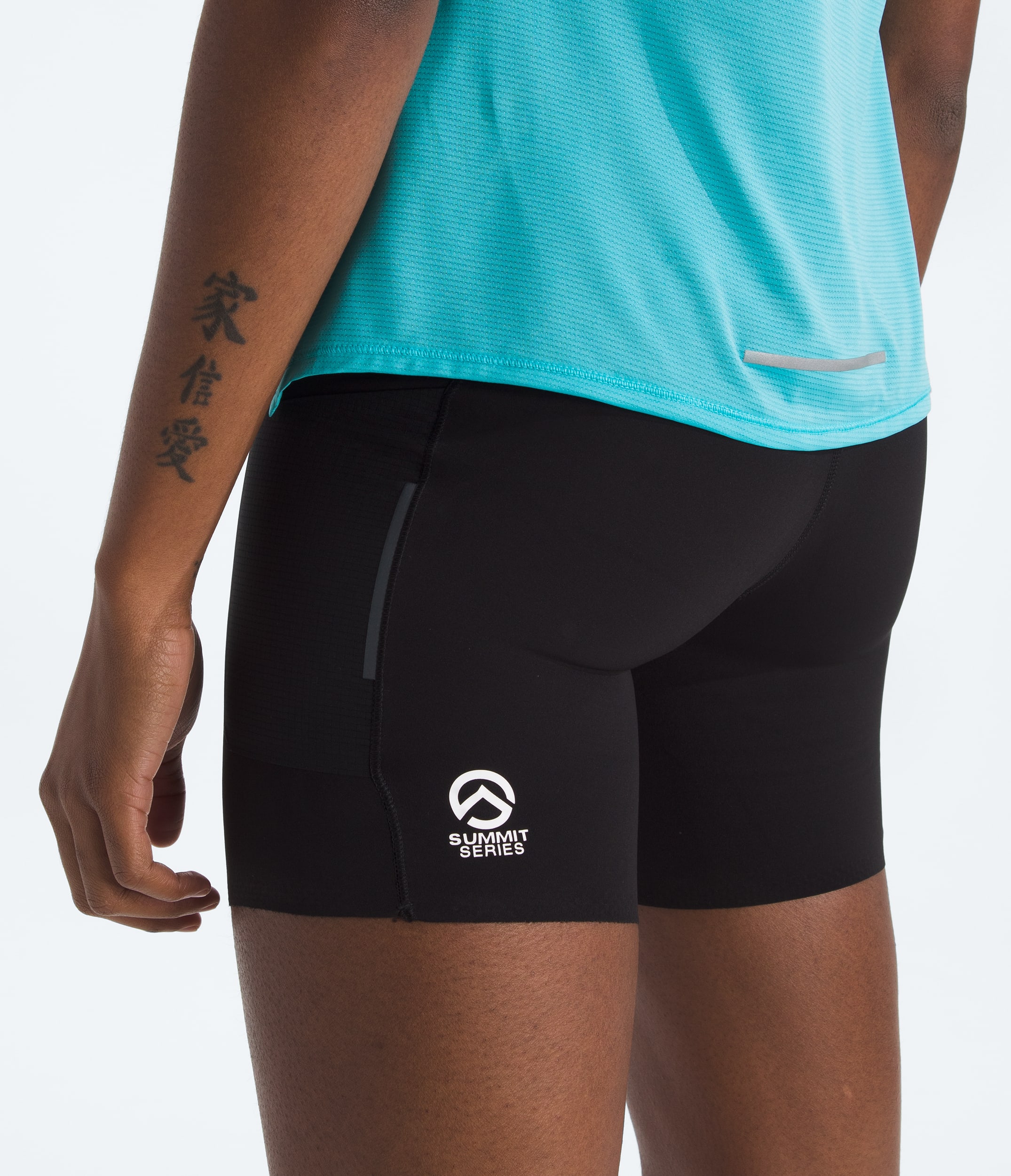 Womens Summit Series Ripida Tights Shorts TNF HERO3