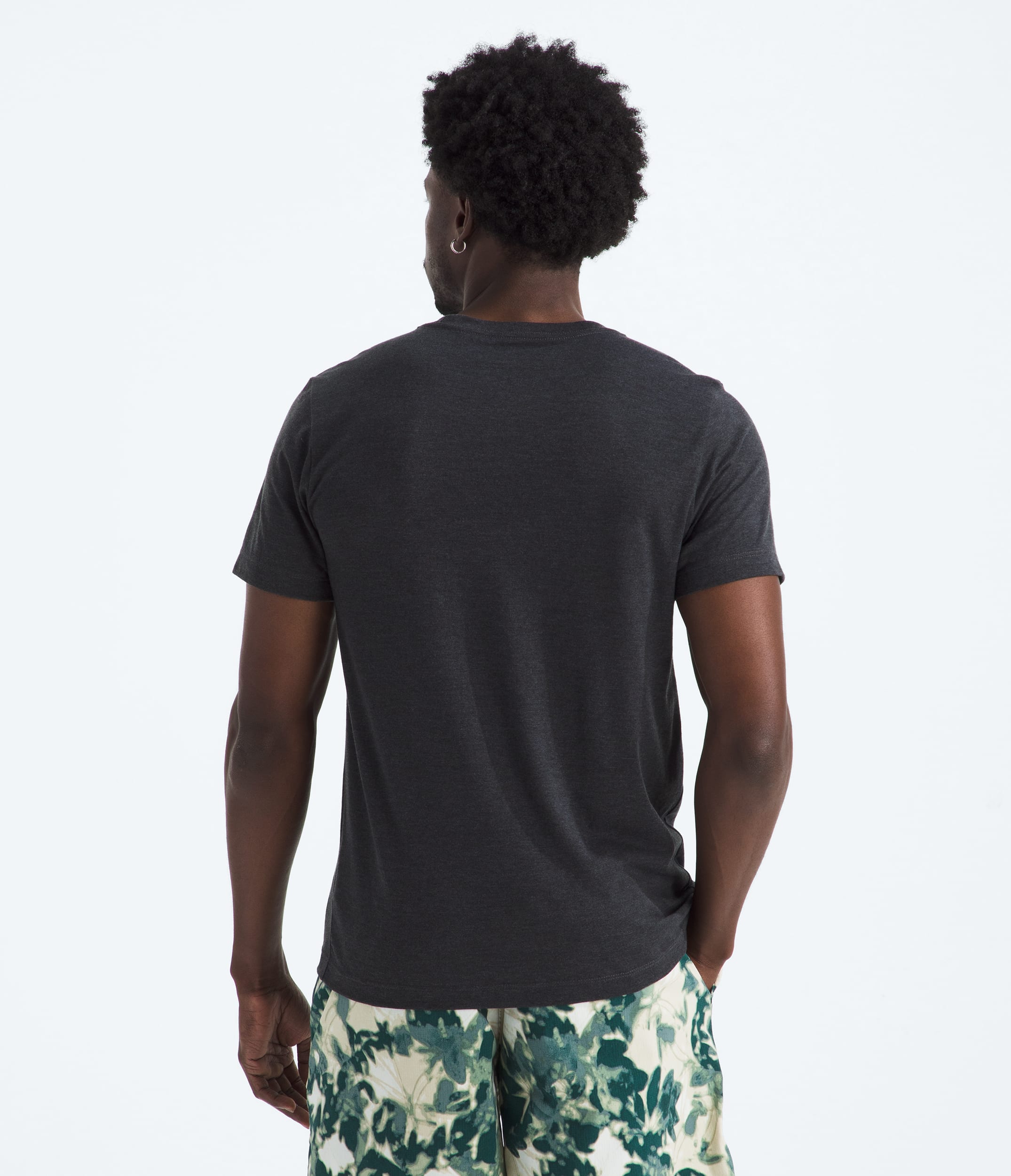 Mens ShortSleeve TriBlend Tee TNF BACK