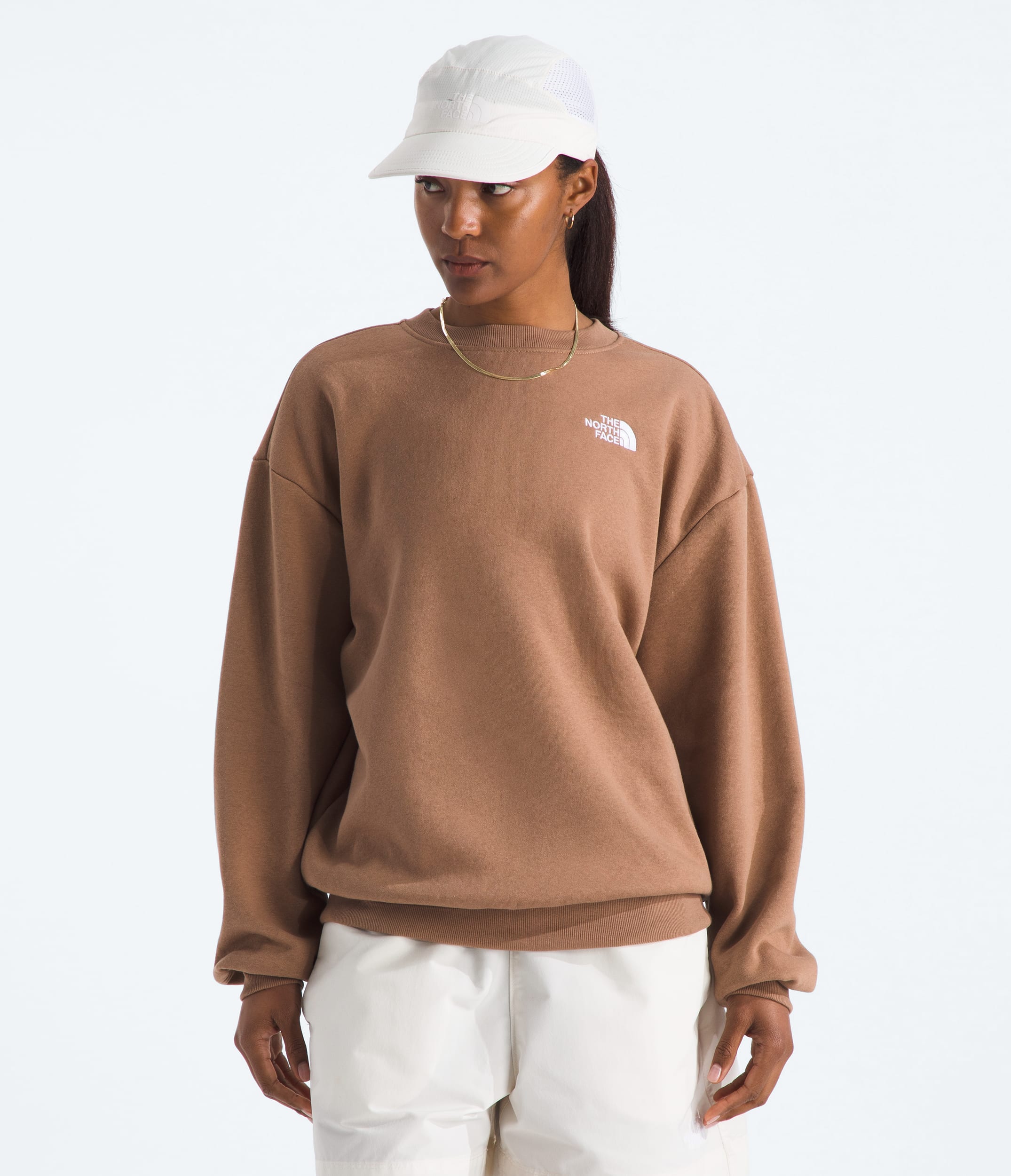Womens Evolution Oversized Crew TNF Main