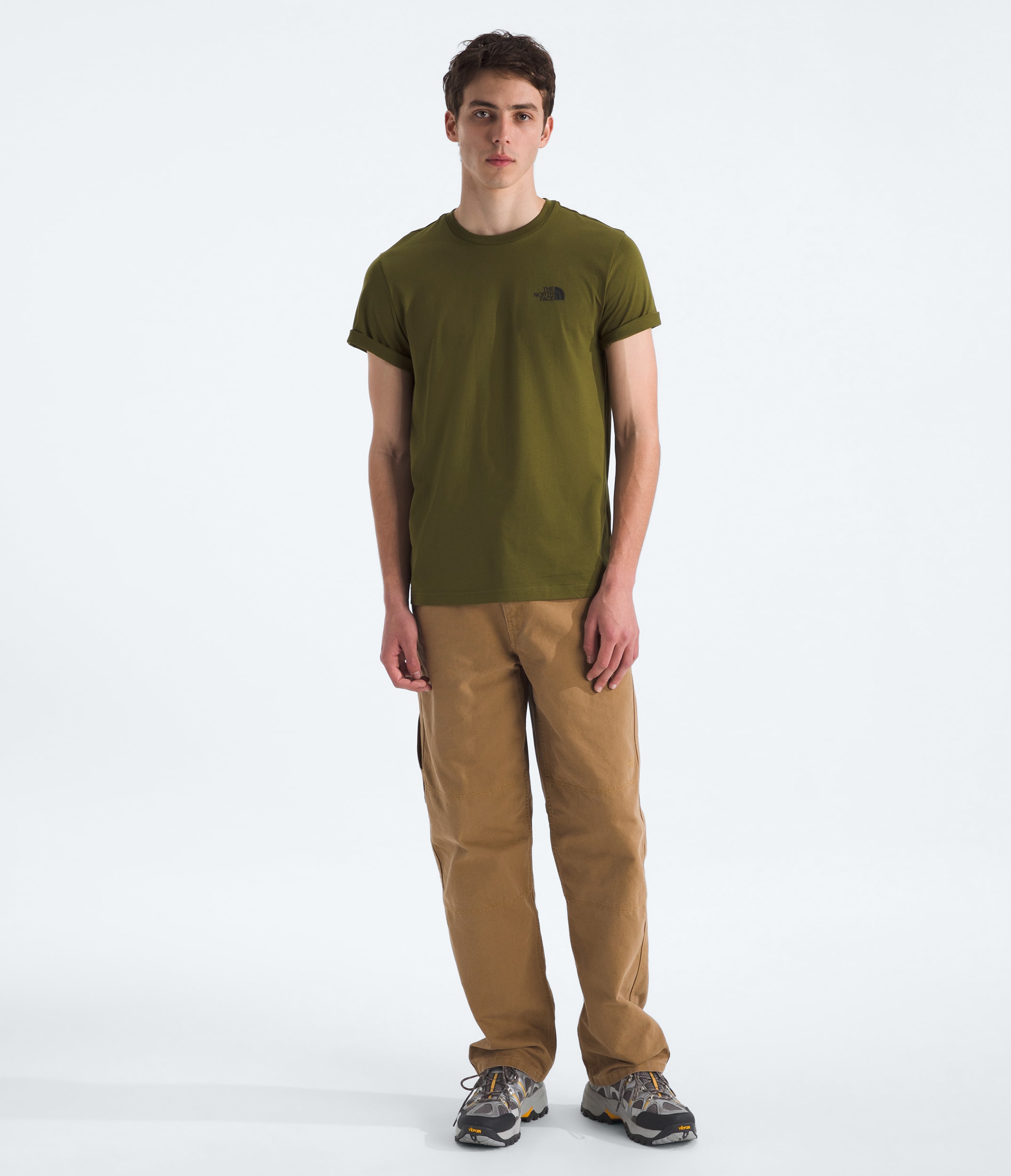 Mens ShortSleeve Simple Dome Tee TNF HERO2