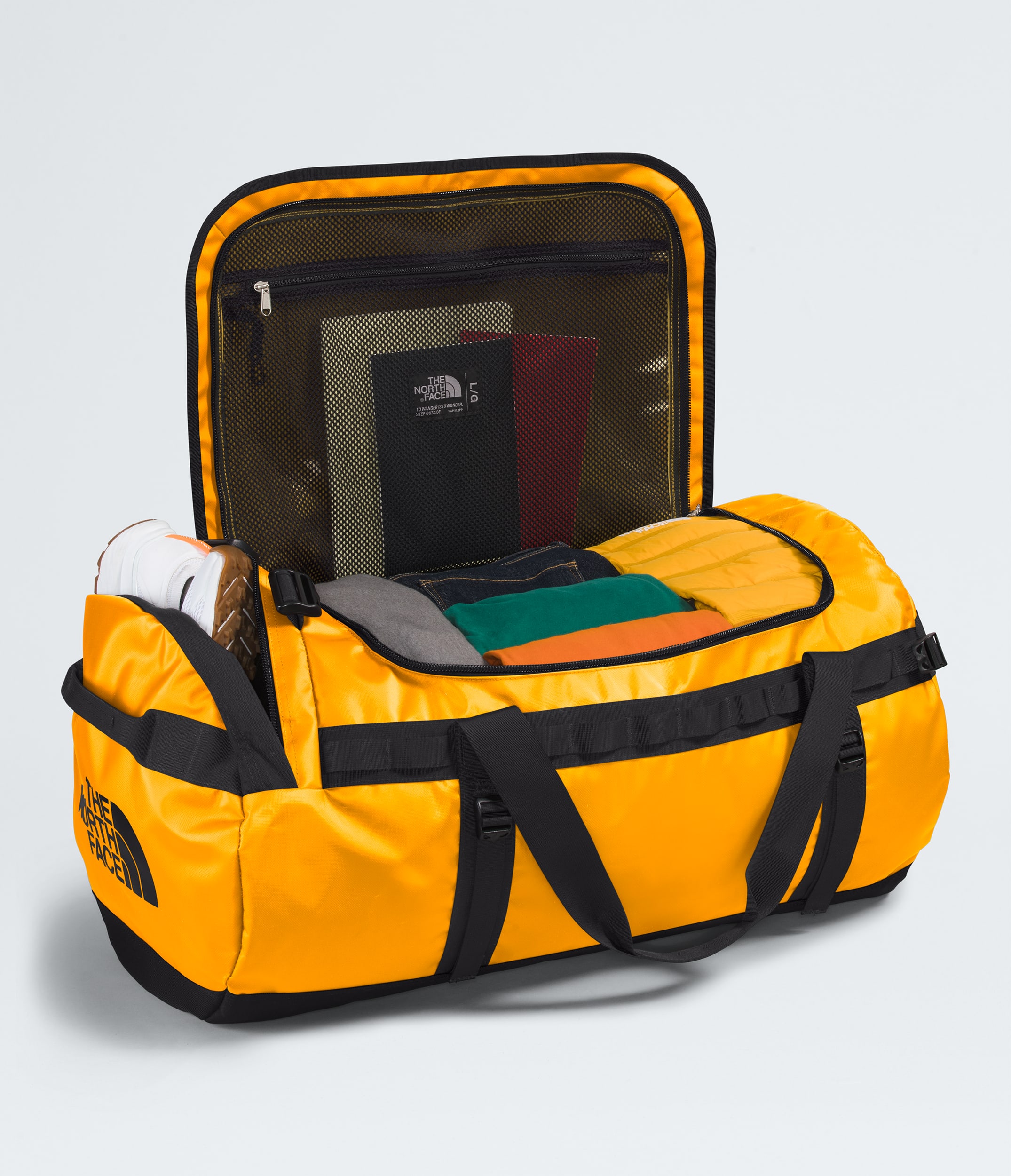 Base Camp DuffelL TNF Summit GoldTNF Black INT