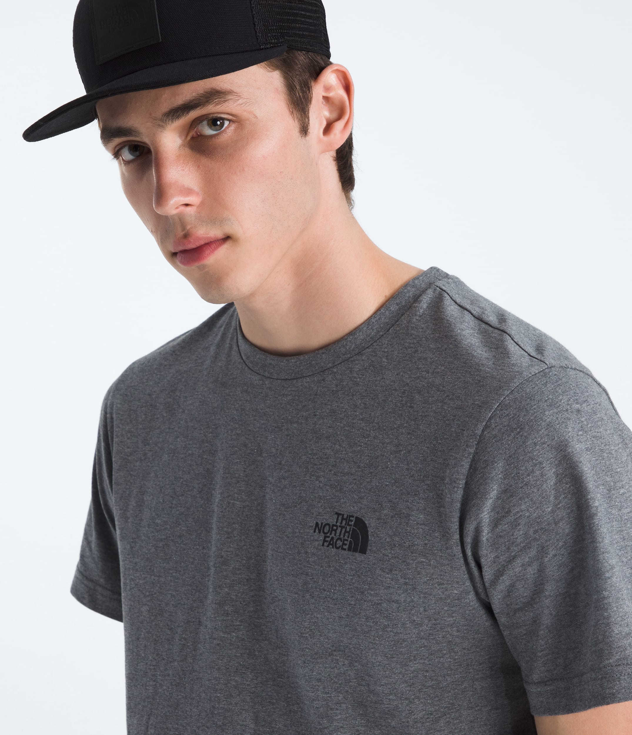 Mens ShortSleeve Simple Dome Tee TNF HERO3