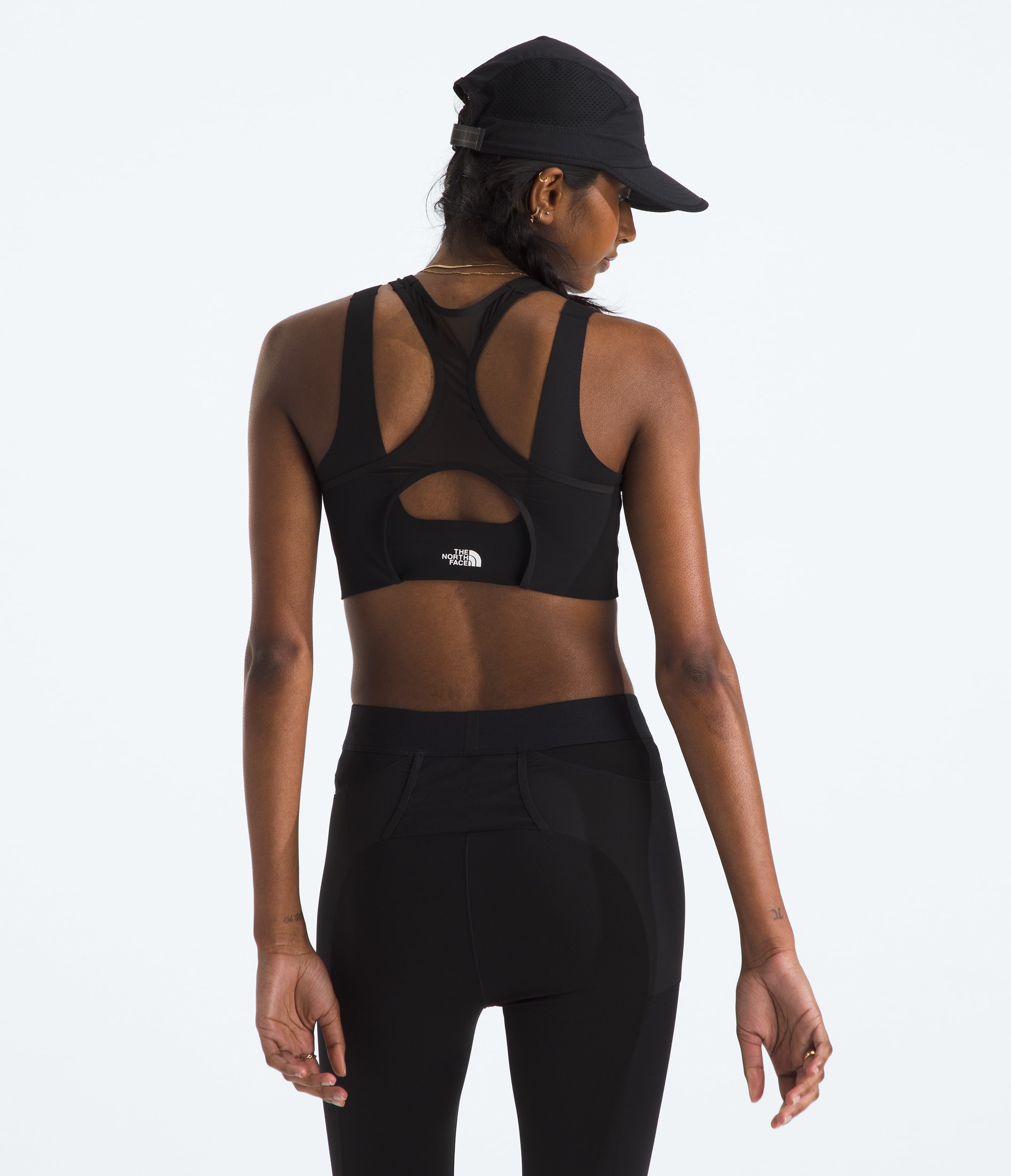 Womens Refina DoubleLayer Bra TNF BACK