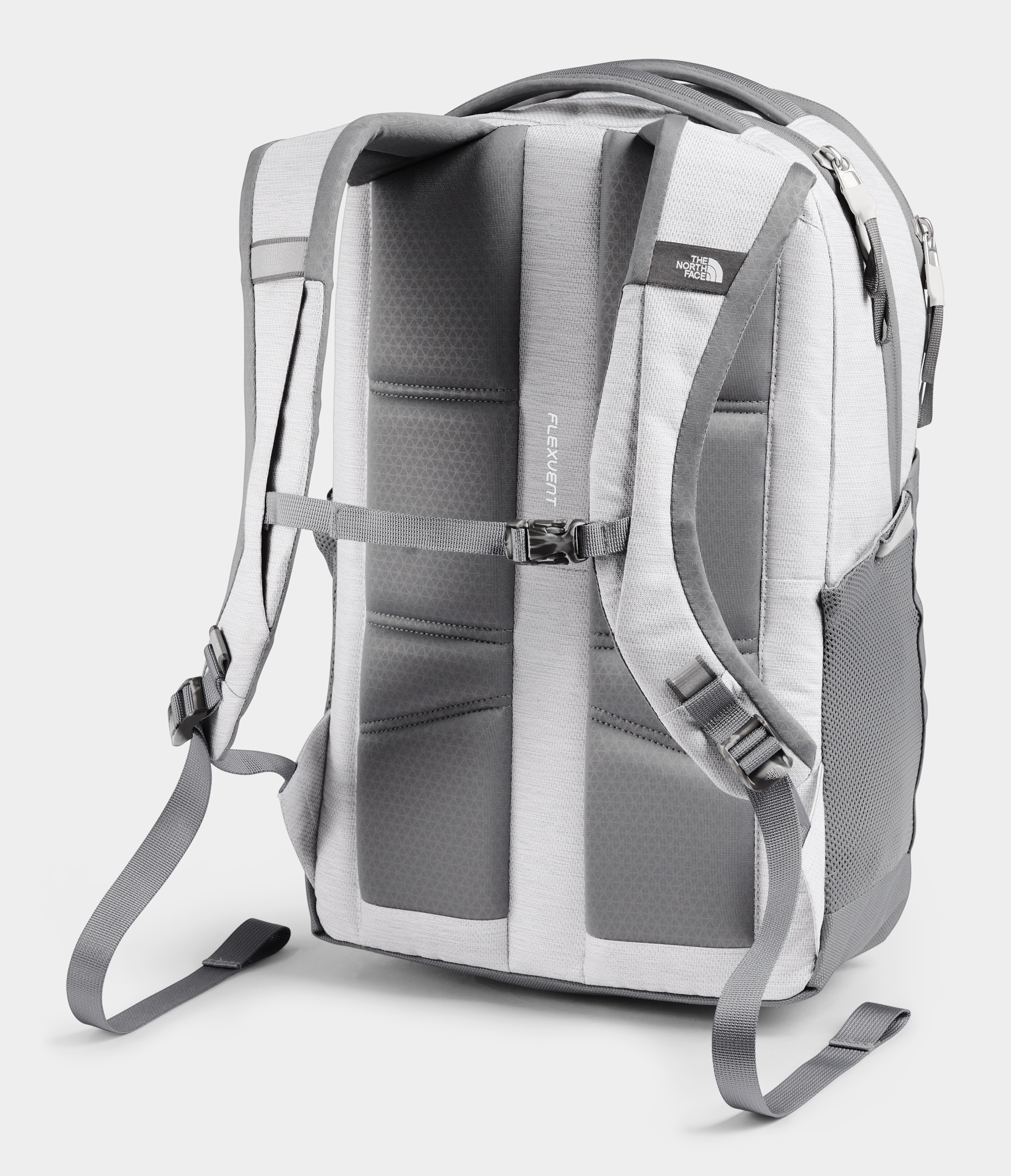 Womens Jester Backpack TNF TNF White Metallic MelangeMid Grey BACK