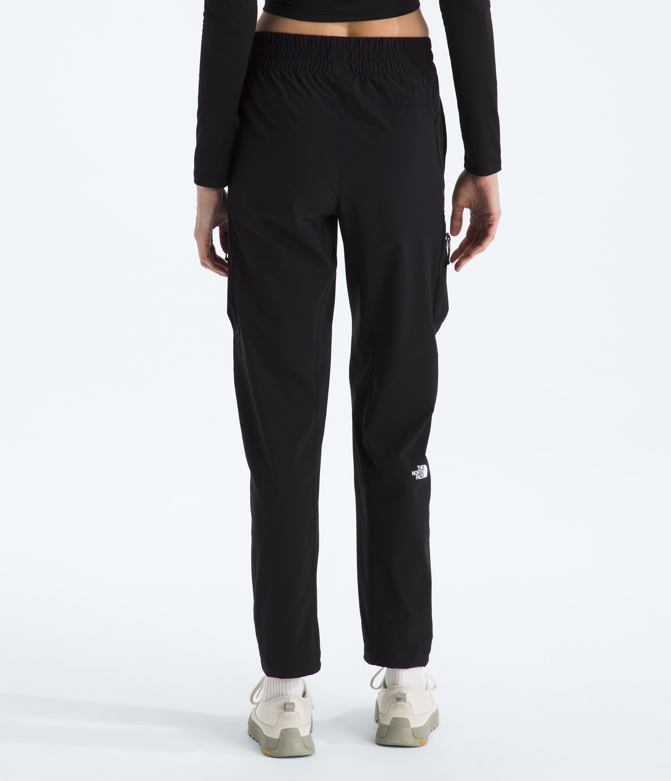 Womens Packable Regular Straight Joggers TNF BACK