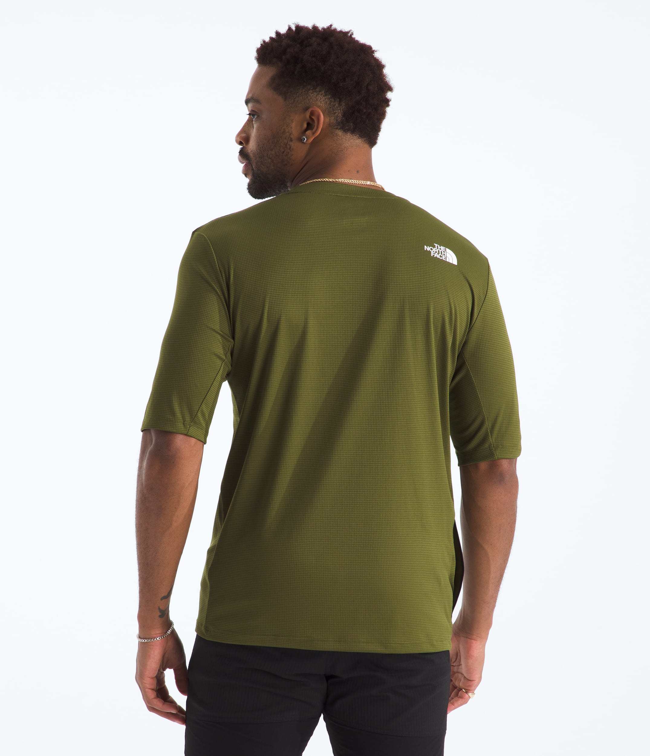 Mens LIGHTRANGE Packable ShortSleeve Tee TNF BACK