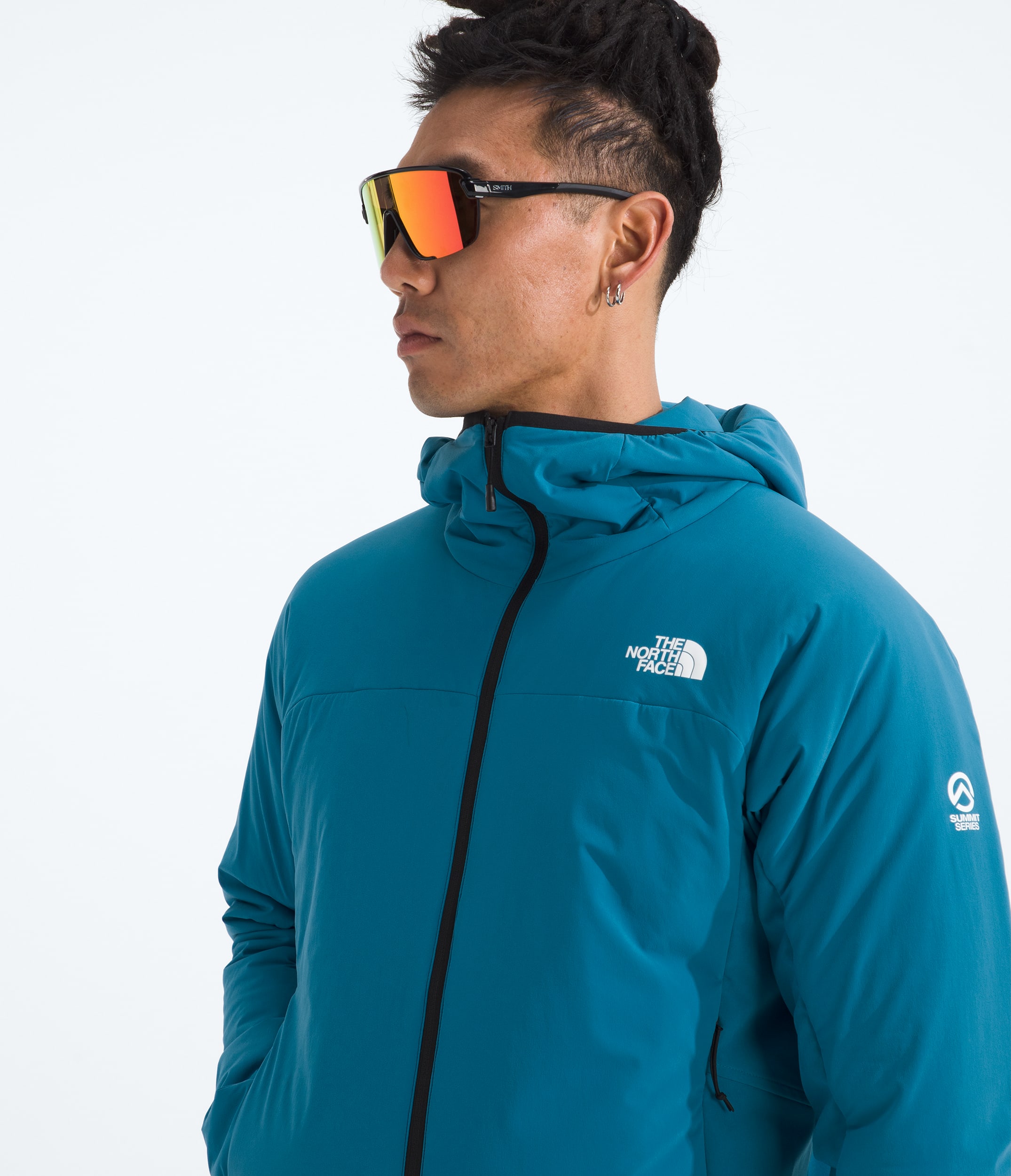 Mens Summit Series Casaval Hybrid Hoodie TNF HERO3