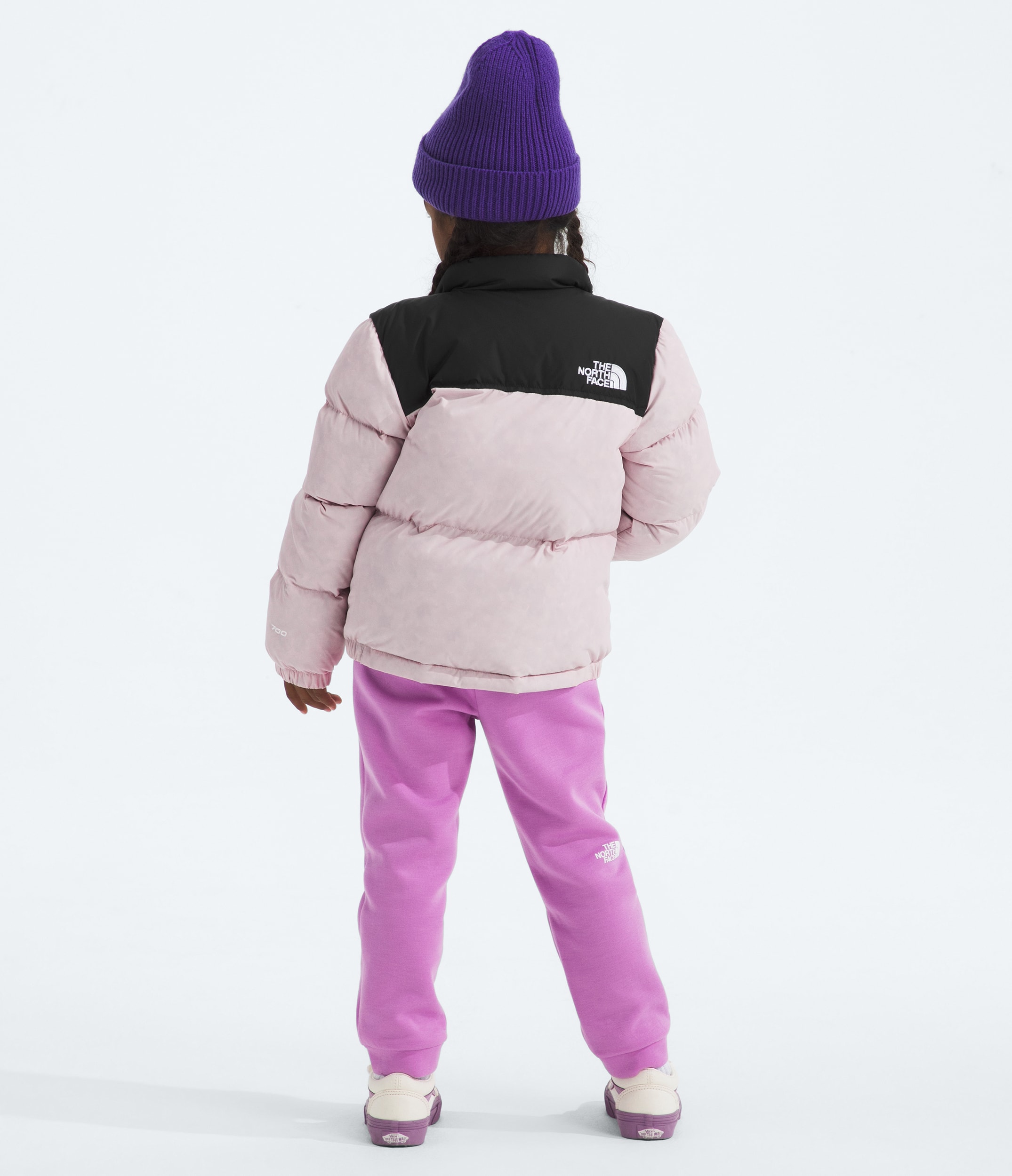 Kids 1996 Retro Nuptse Jacket TNF BACK