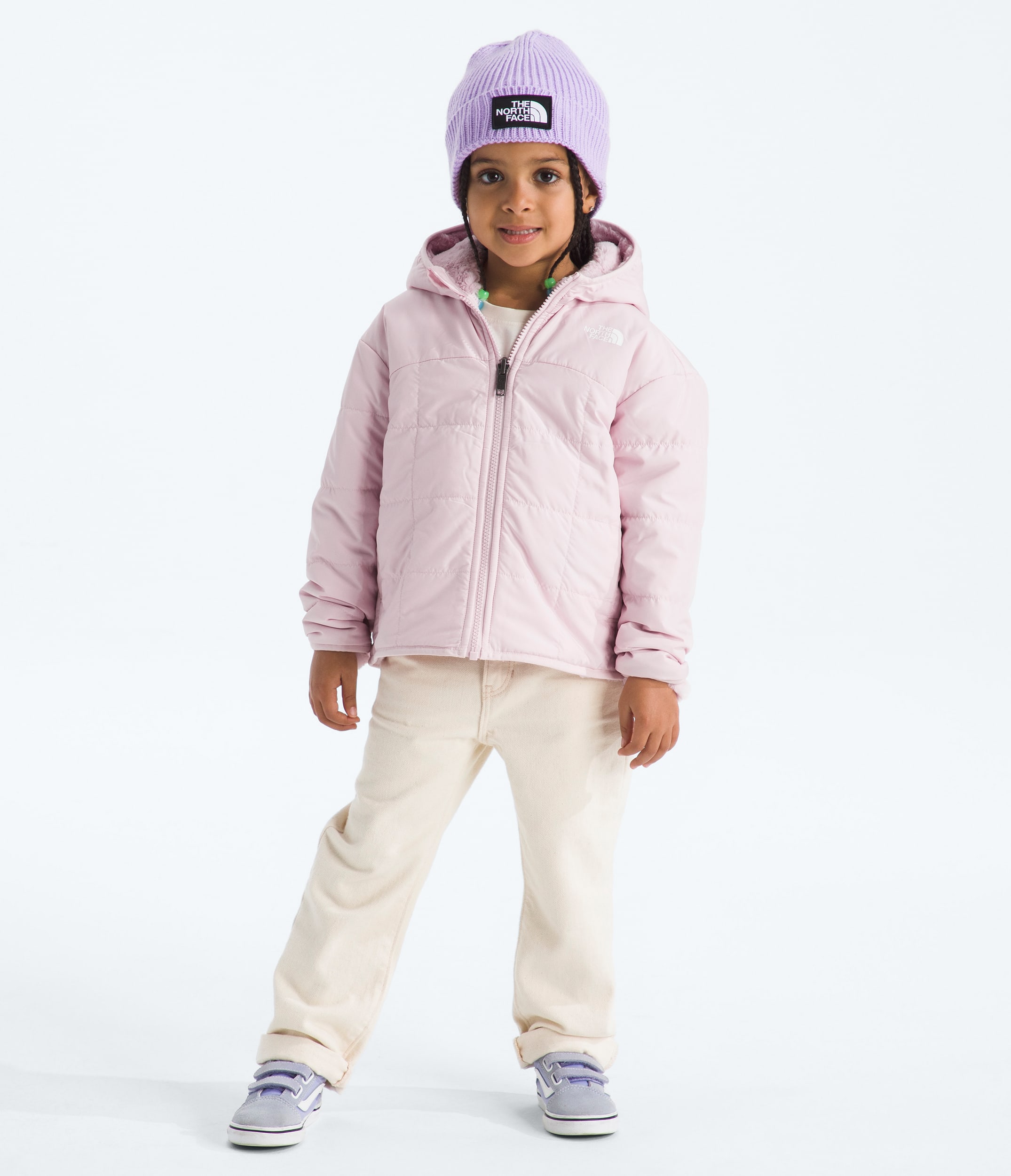 Girls Reversible Shasta FullZip Hooded Jacket TNF HERO