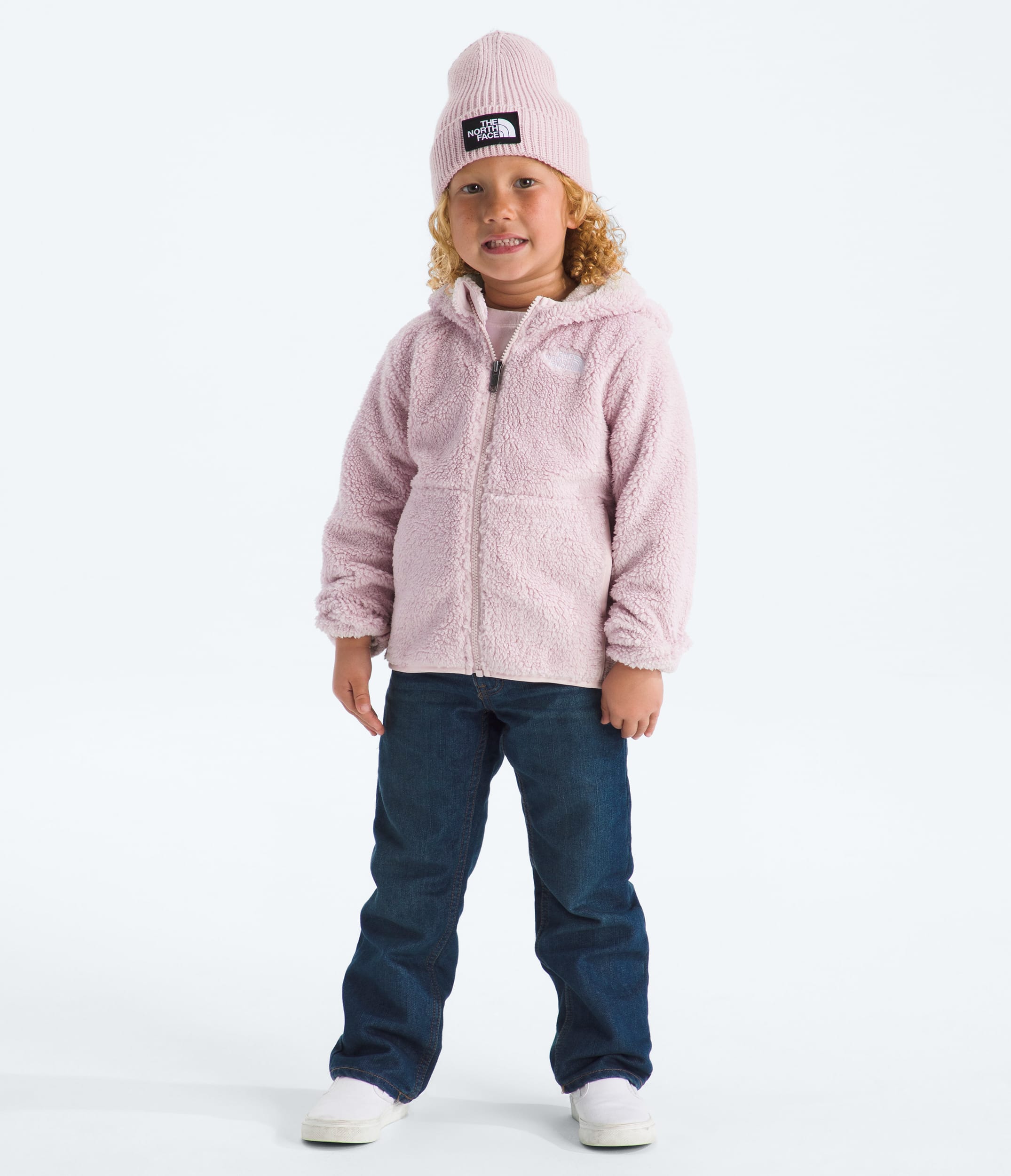Chandail  capuche Campshire avec fermeture clair pour enfants TNF HERO3