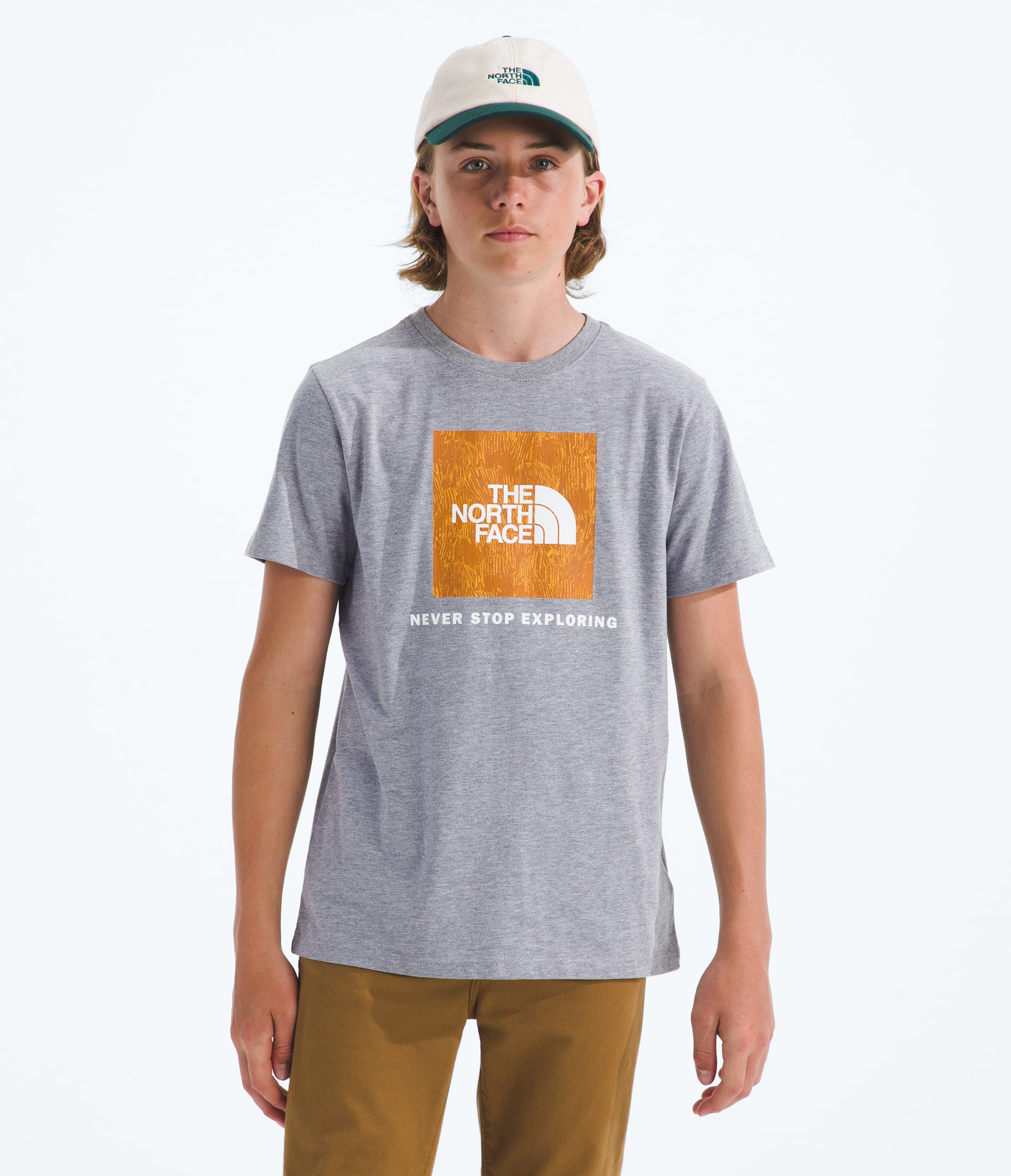 Boys  Girls Box NSE Novelty ShortSleeve TeeGraphic 2 TNF HERO2