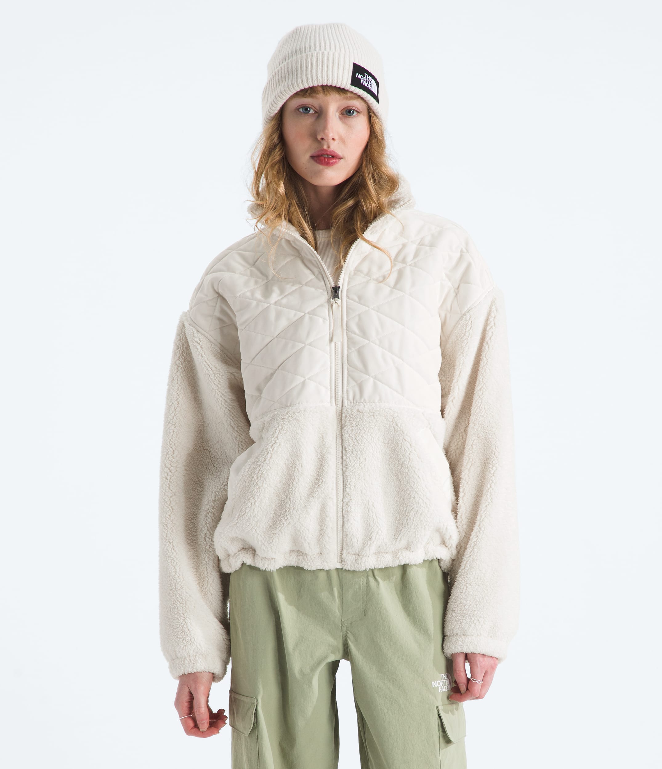 Womens Cabin Fleece FullZip TNF HERO