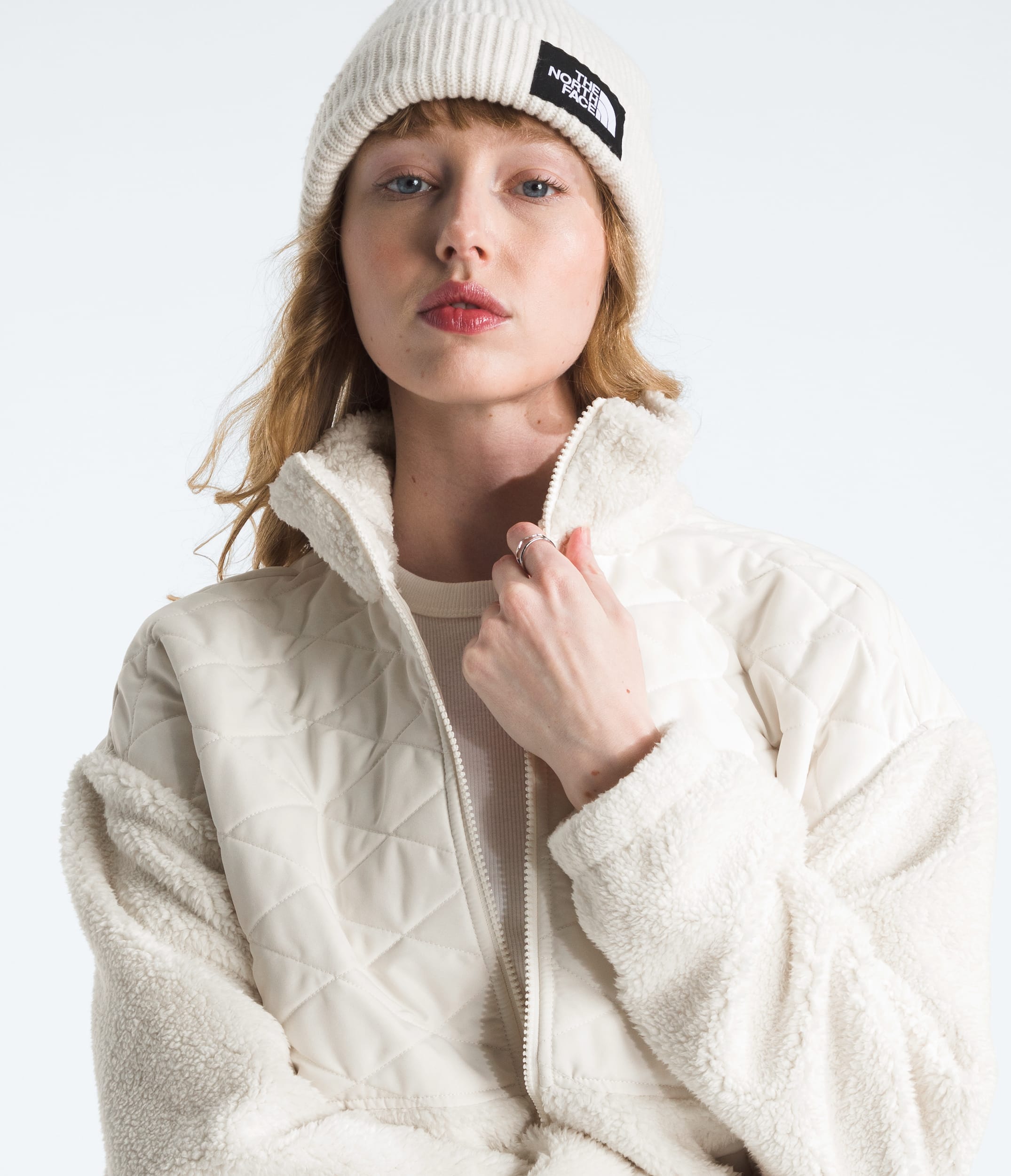 Womens Cabin Fleece FullZip TNF HERO3