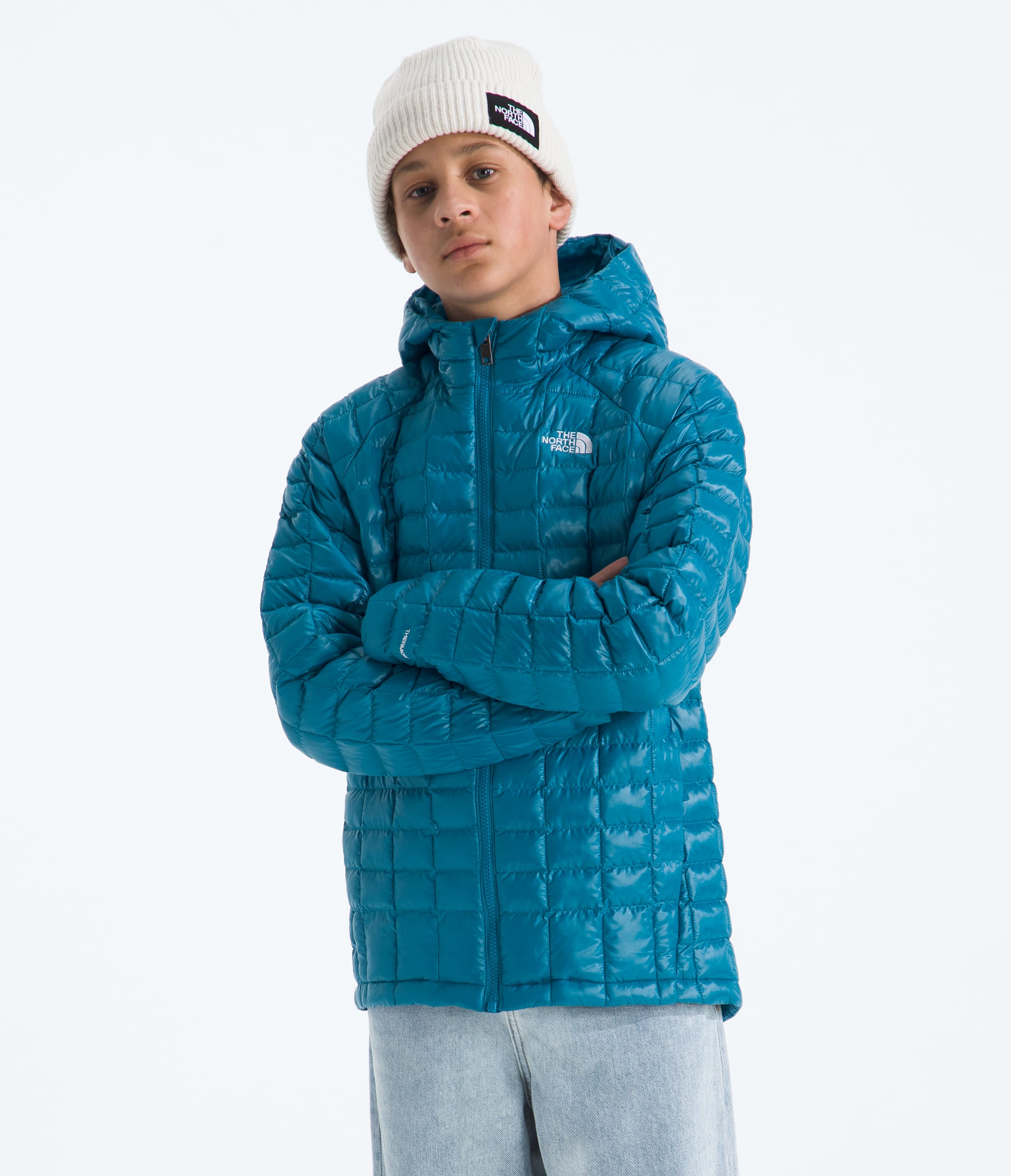 Boys  Girls THERMOBALL Hooded Jacket TNF HERO2