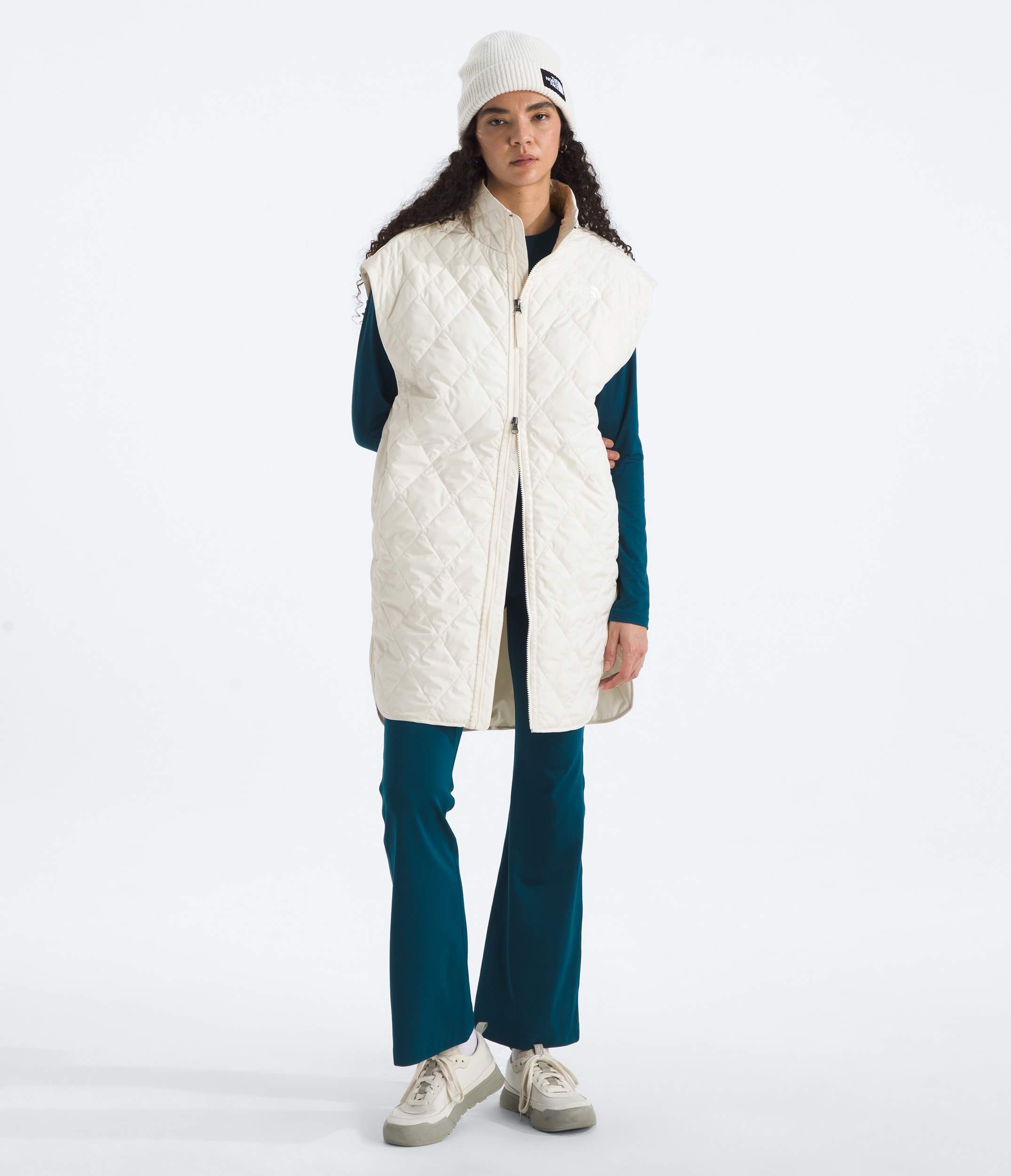 Womens Diamond Peak Insulated Vest TNF HERO2