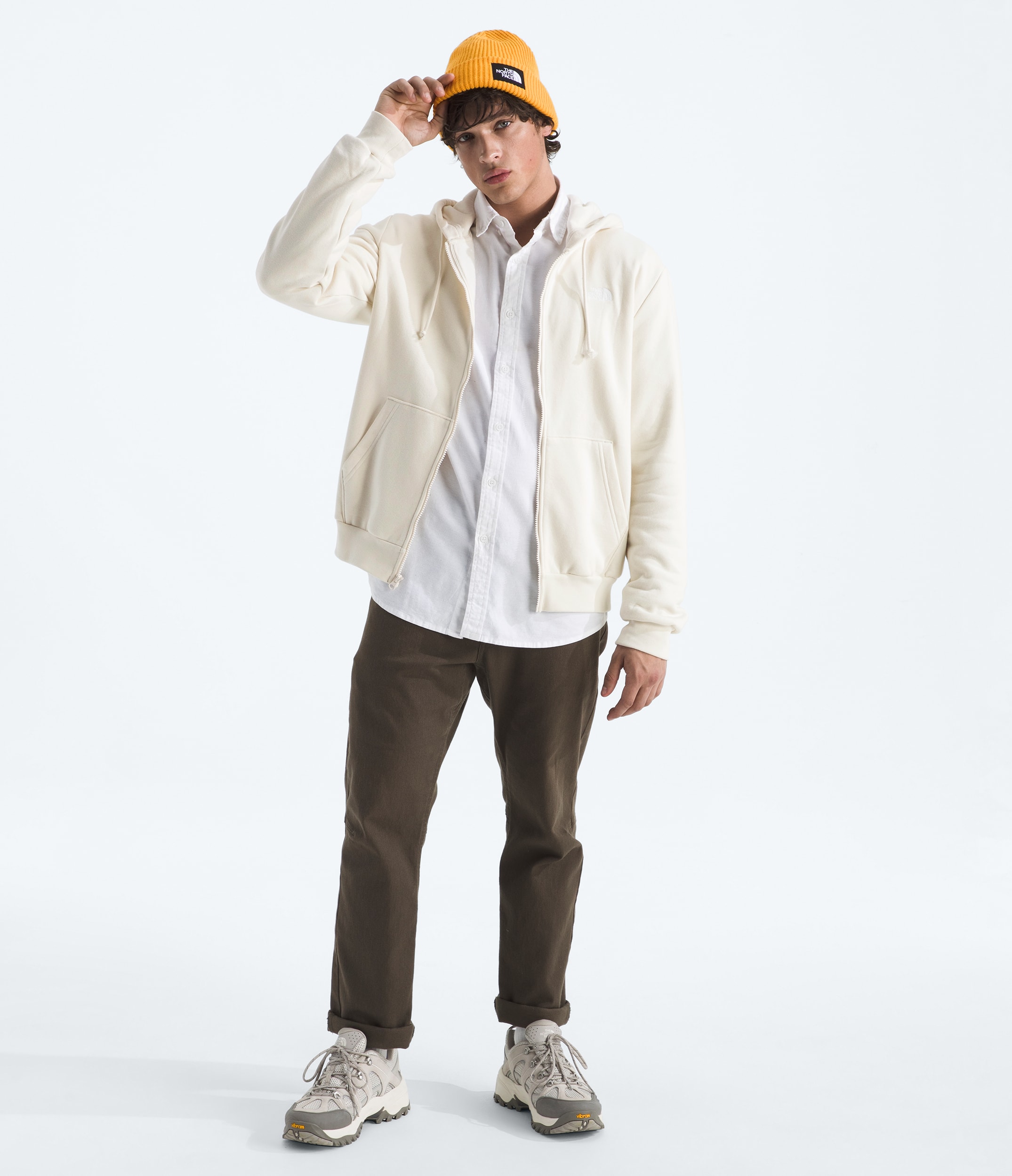 Mens Evolution Simple Dome Regular FullZip Hoodie TNF HERO2