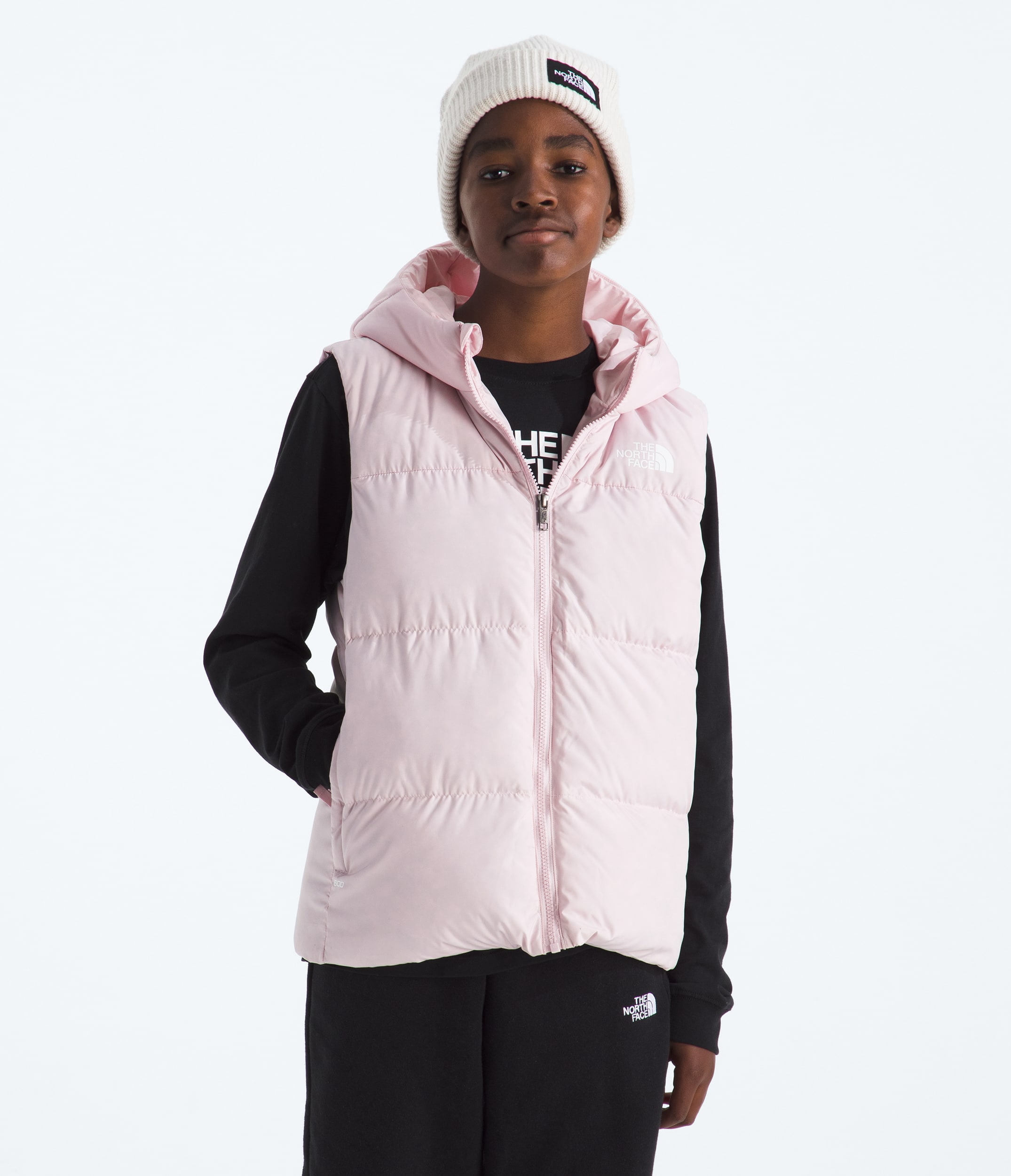 Boys  Girls North Down Hooded Vest TNF HERO3