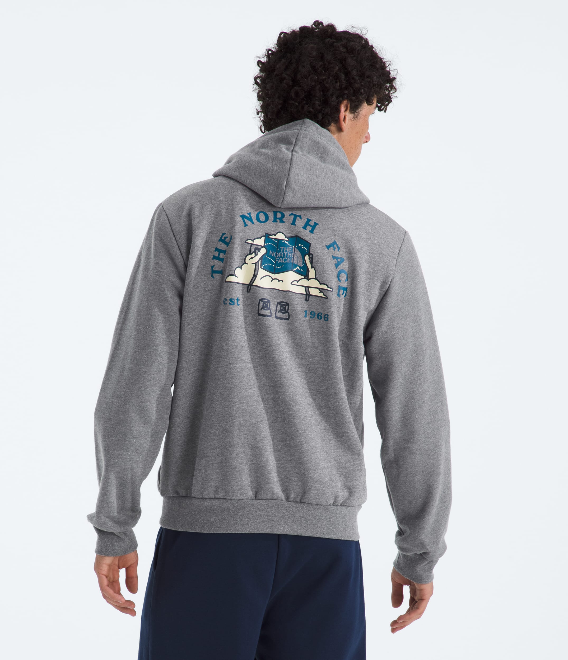 Mens Evolution TravelCloud HoodieGraphic TNF Main