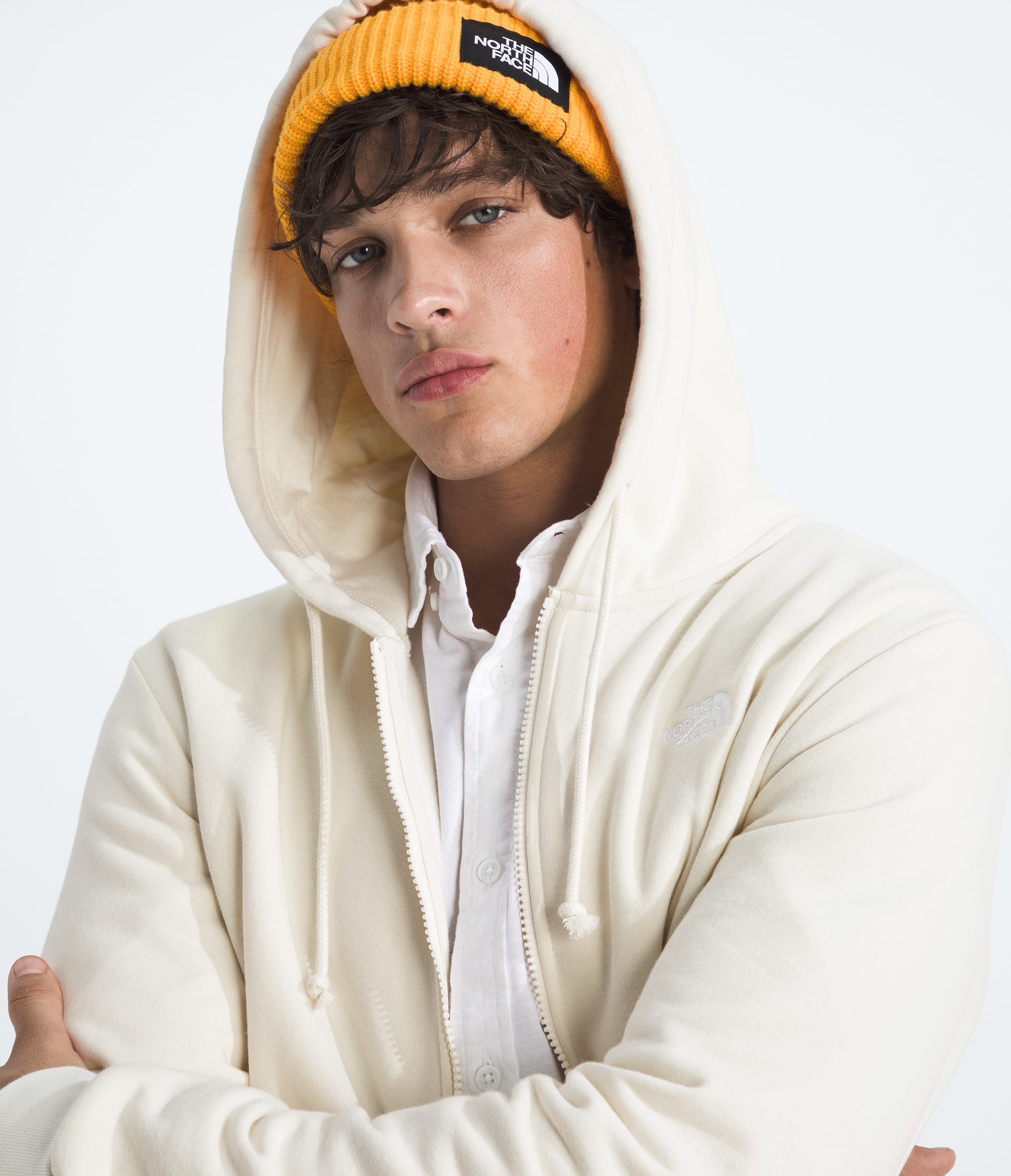 Mens Evolution Simple Dome FullZip Hoodie TNF HERO3