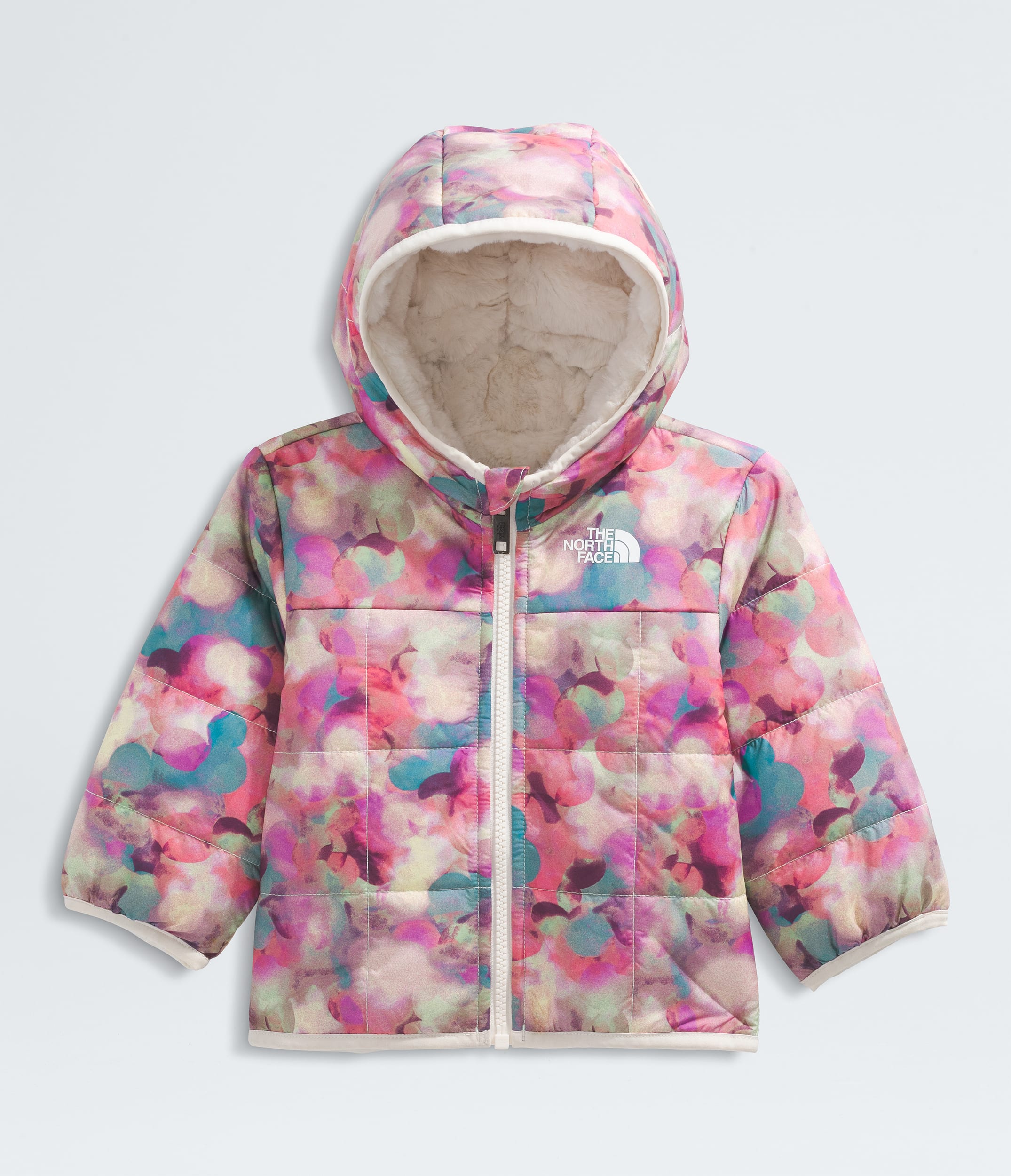 Baby Girls Reversible Shasta FullZip Hooded JacketPrint TNF ALTFRONT
