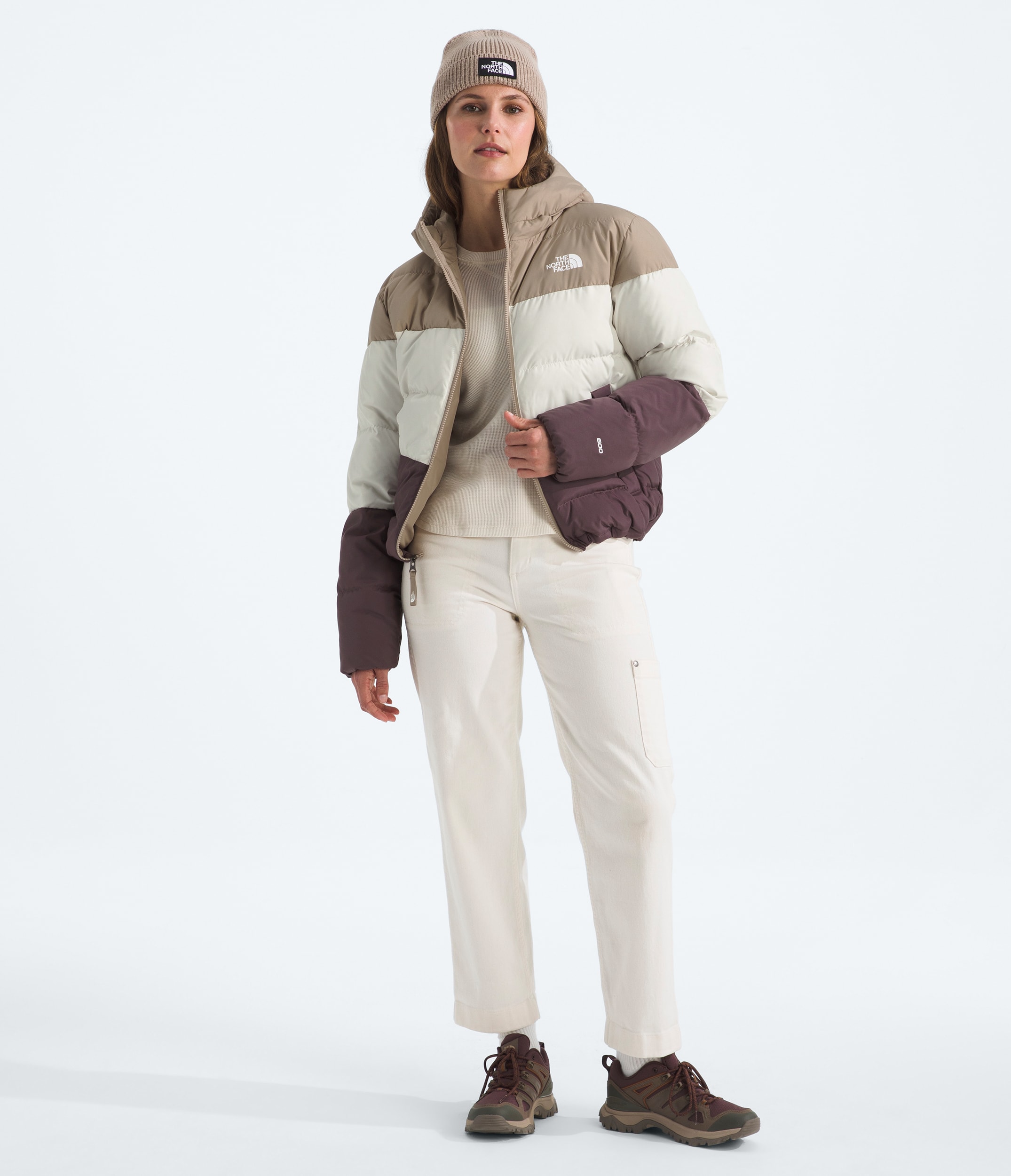 Womens Frost Fall Hooded Jacket TNF HERO2