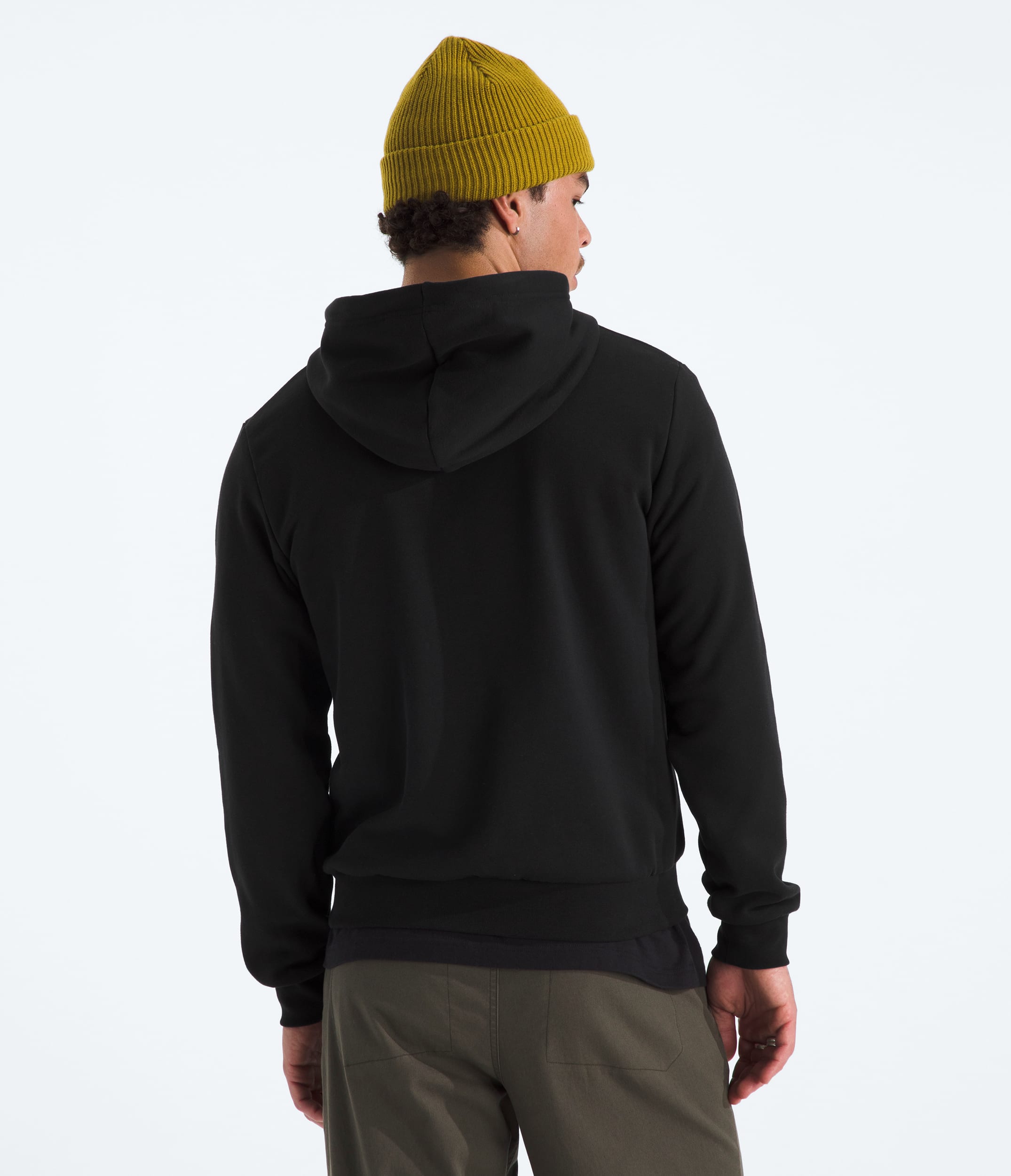 Mens Evolution Simple Dome FullZip Hoodie TNF BACK