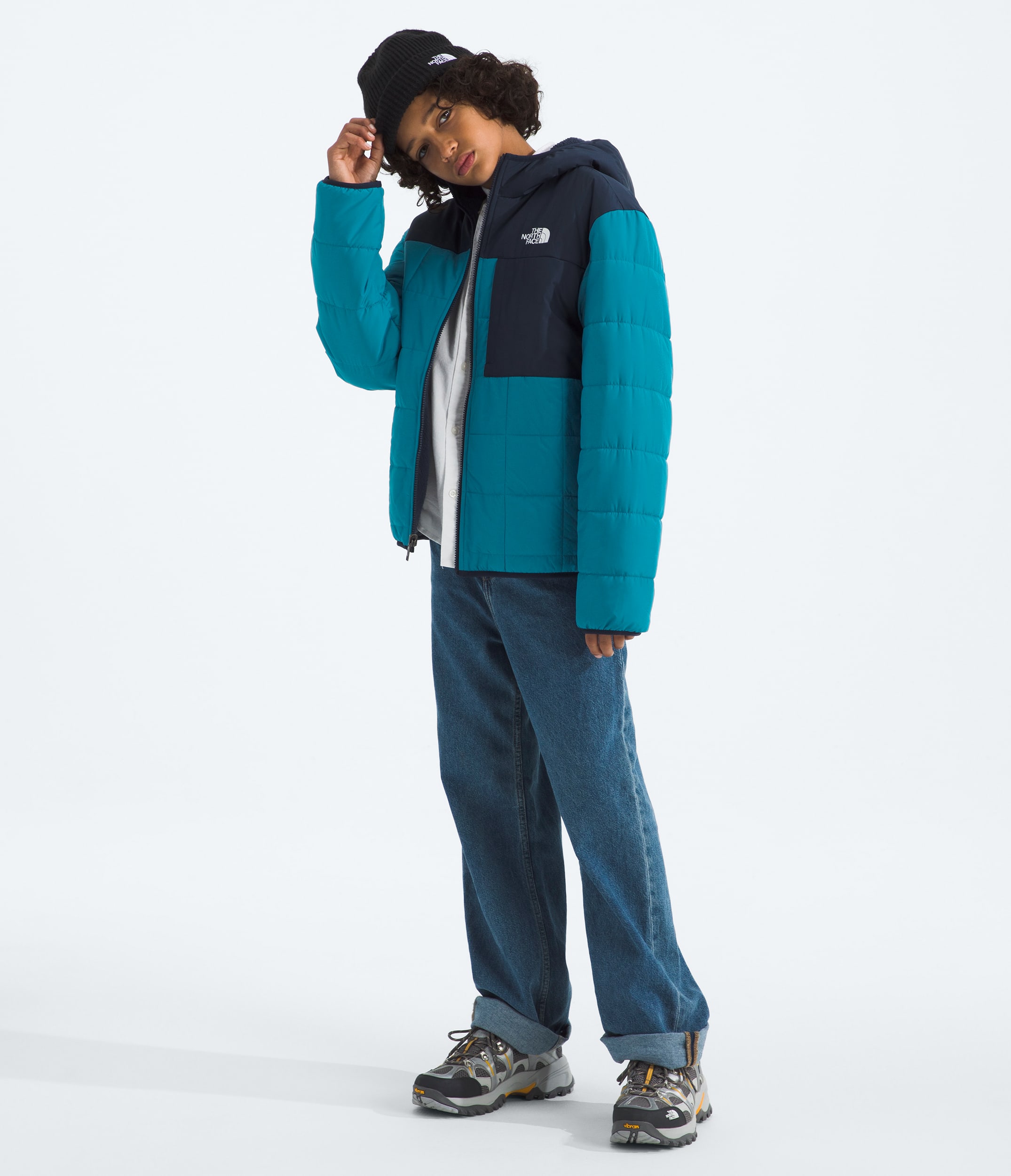 Boys' Reversible Shasta Full-Zip Hooded Jacket | The North Face